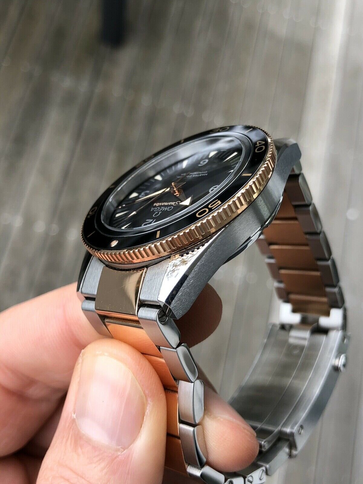 Omega Seamaster 300 Co‑Axial 41mm Sedna Gold Two-Tone 233.20.41.21.01.001 - 2016