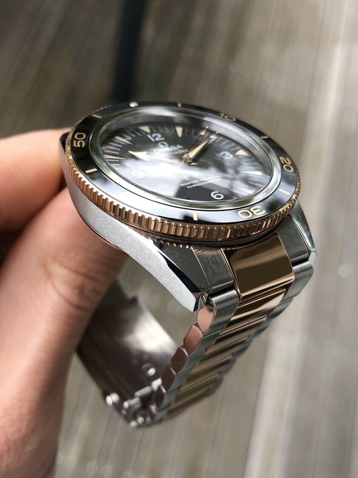 Omega Seamaster 300 Co‑Axial 41mm Sedna Gold Two-Tone 233.20.41.21.01.001 - 2016