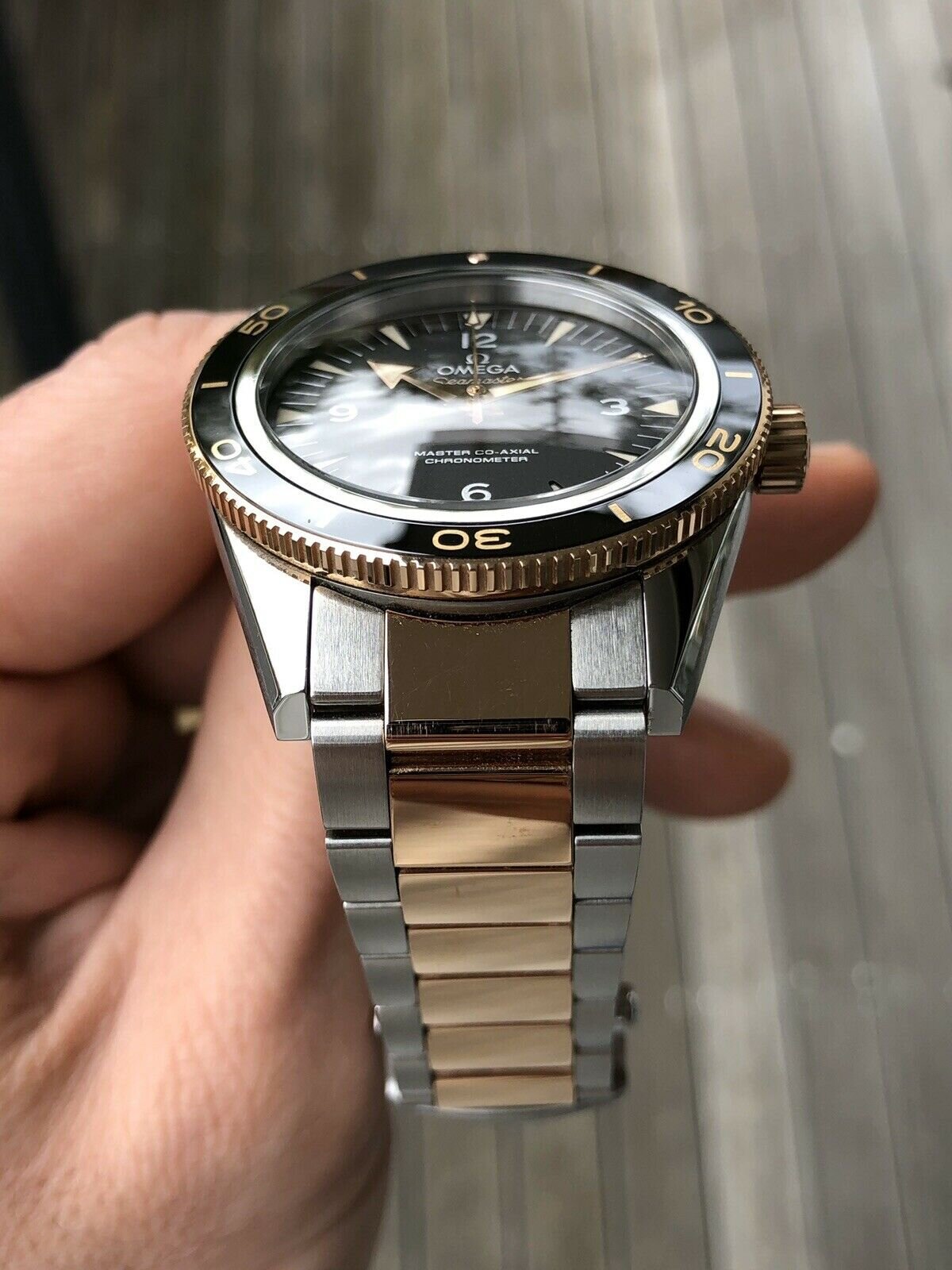 Omega Seamaster 300 Co‑Axial 41mm Sedna Gold Two-Tone 233.20.41.21.01.001 - 2016
