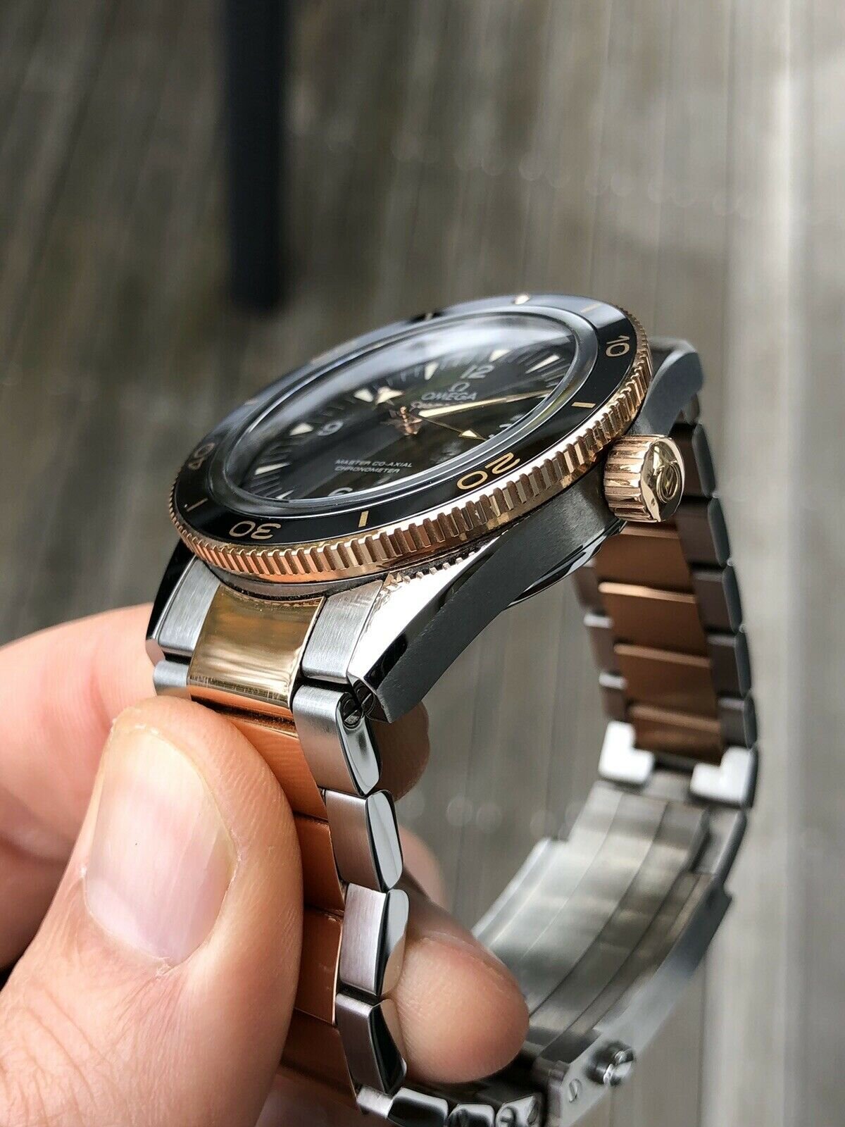 Omega Seamaster 300 Co‑Axial 41mm Sedna Gold Two-Tone 233.20.41.21.01.001 - 2016