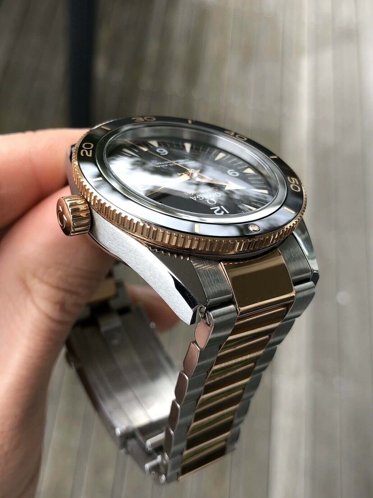 Omega Seamaster 300 Co‑Axial 41mm Sedna Gold Two-Tone 233.20.41.21.01.001 - 2016