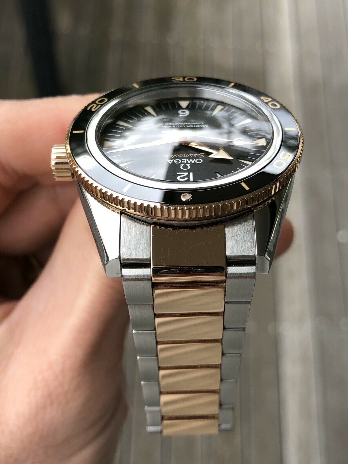 Omega Seamaster 300 Co‑Axial 41mm Sedna Gold Two-Tone 233.20.41.21.01.001 - 2016