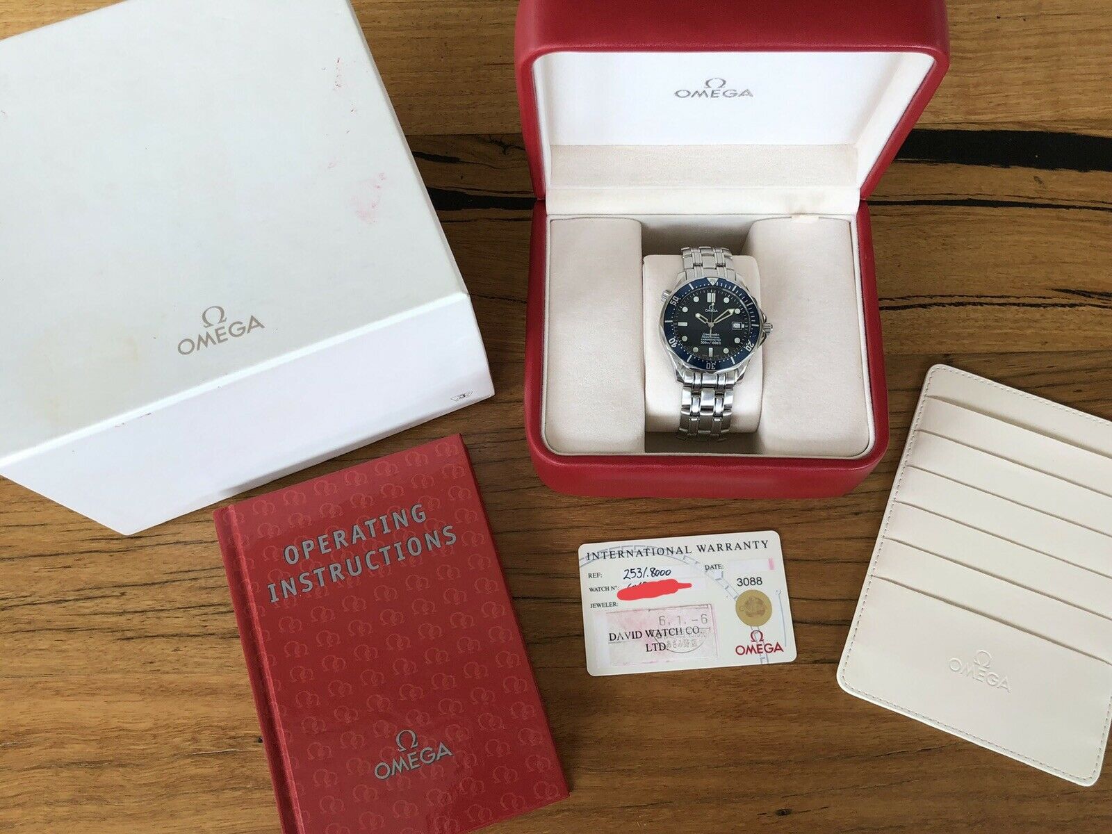 Omega Seamaster 300M 2531.80 41mm automatic - 1999