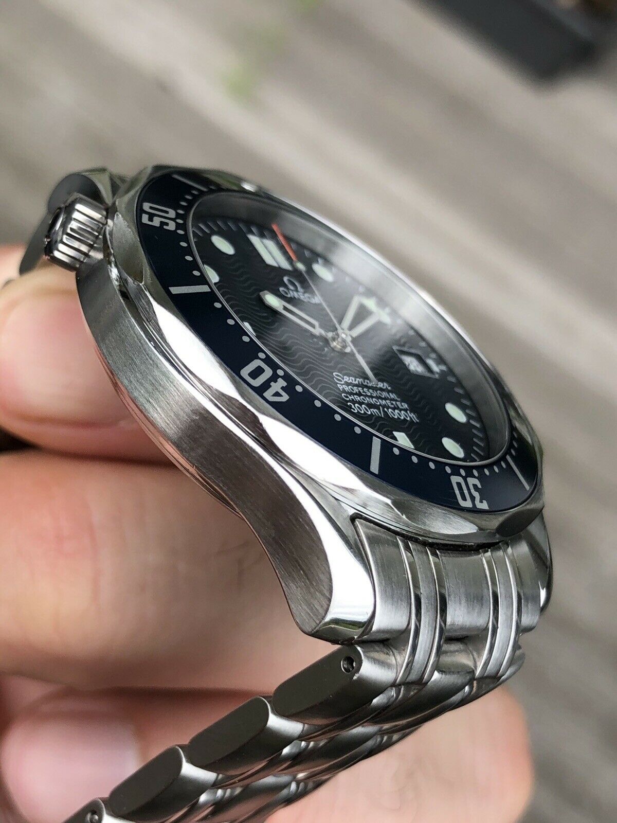 Omega seamaster 2025 300 6.5 wrist
