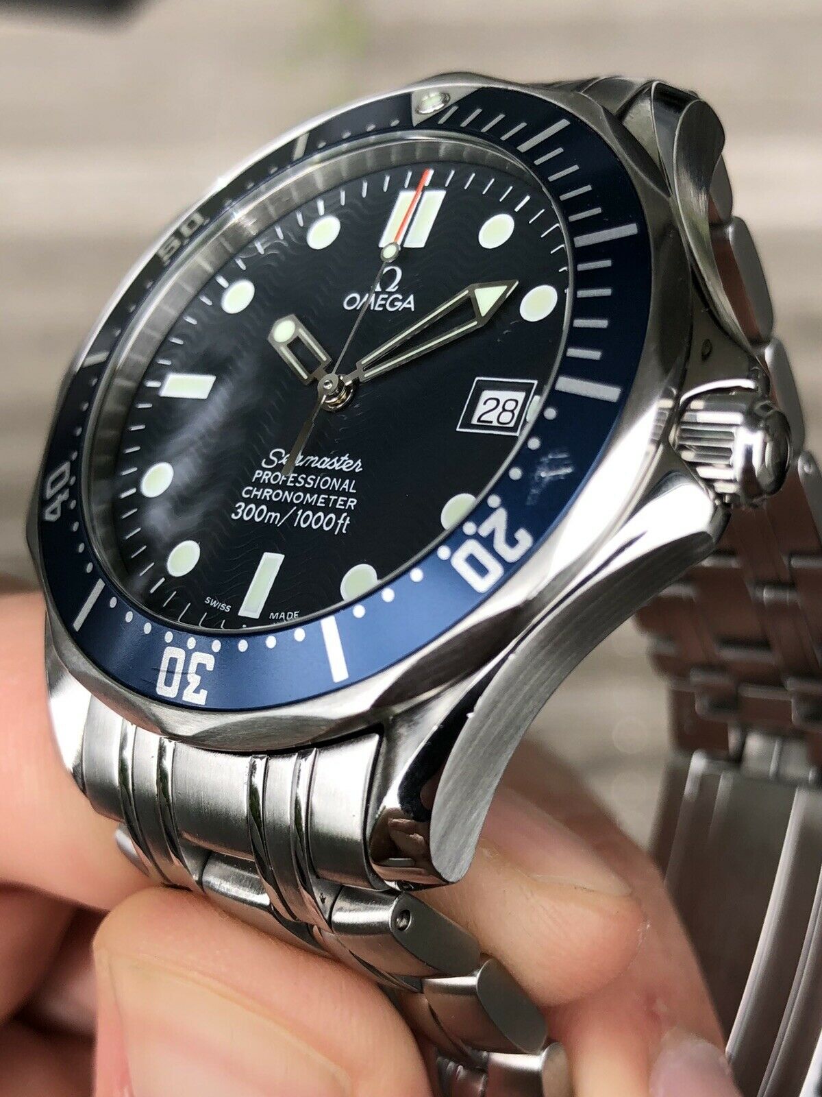 Omega seamaster 300 best sale automatic