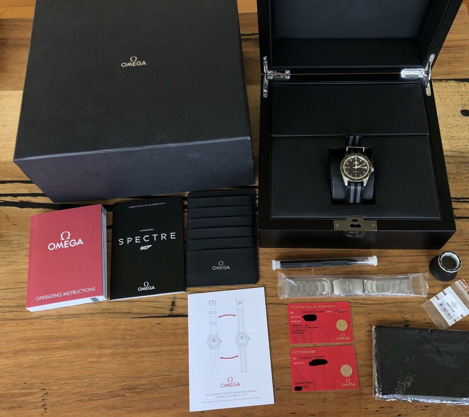 Omega Seamaster 300 SPECTRE LE Co Axial 41mm 233.32.41.21.01.001 201 Watch Vault Australia