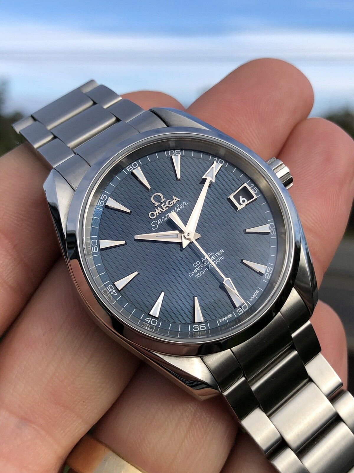 Omega Seamaster Aqua Terra 'Skyfall' Blue dial 231.10.39.21.03.001 - 2014