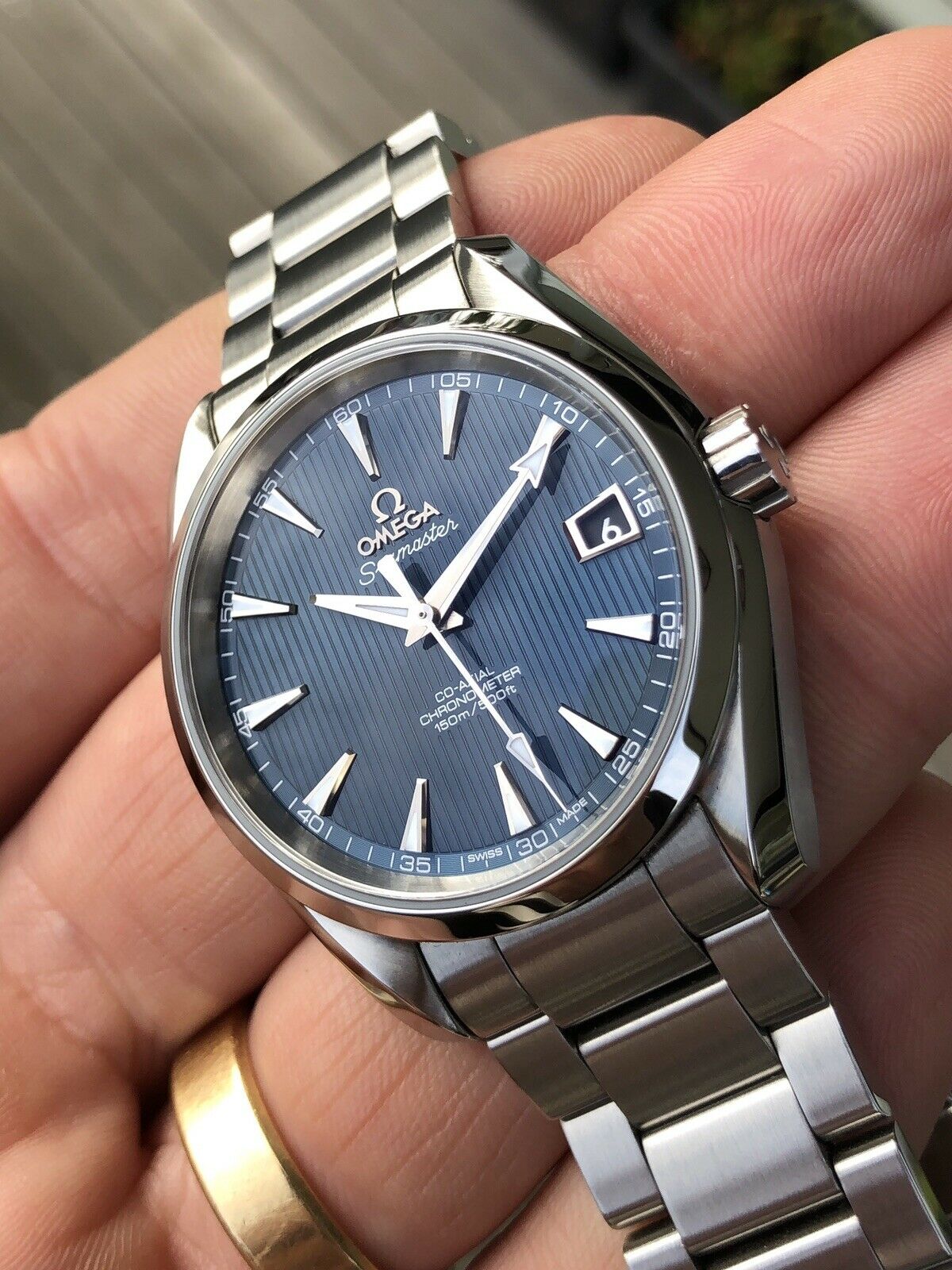 Omega Seamaster Aqua Terra 'Skyfall' Blue dial 231.10.39.21.03.001 - 2014