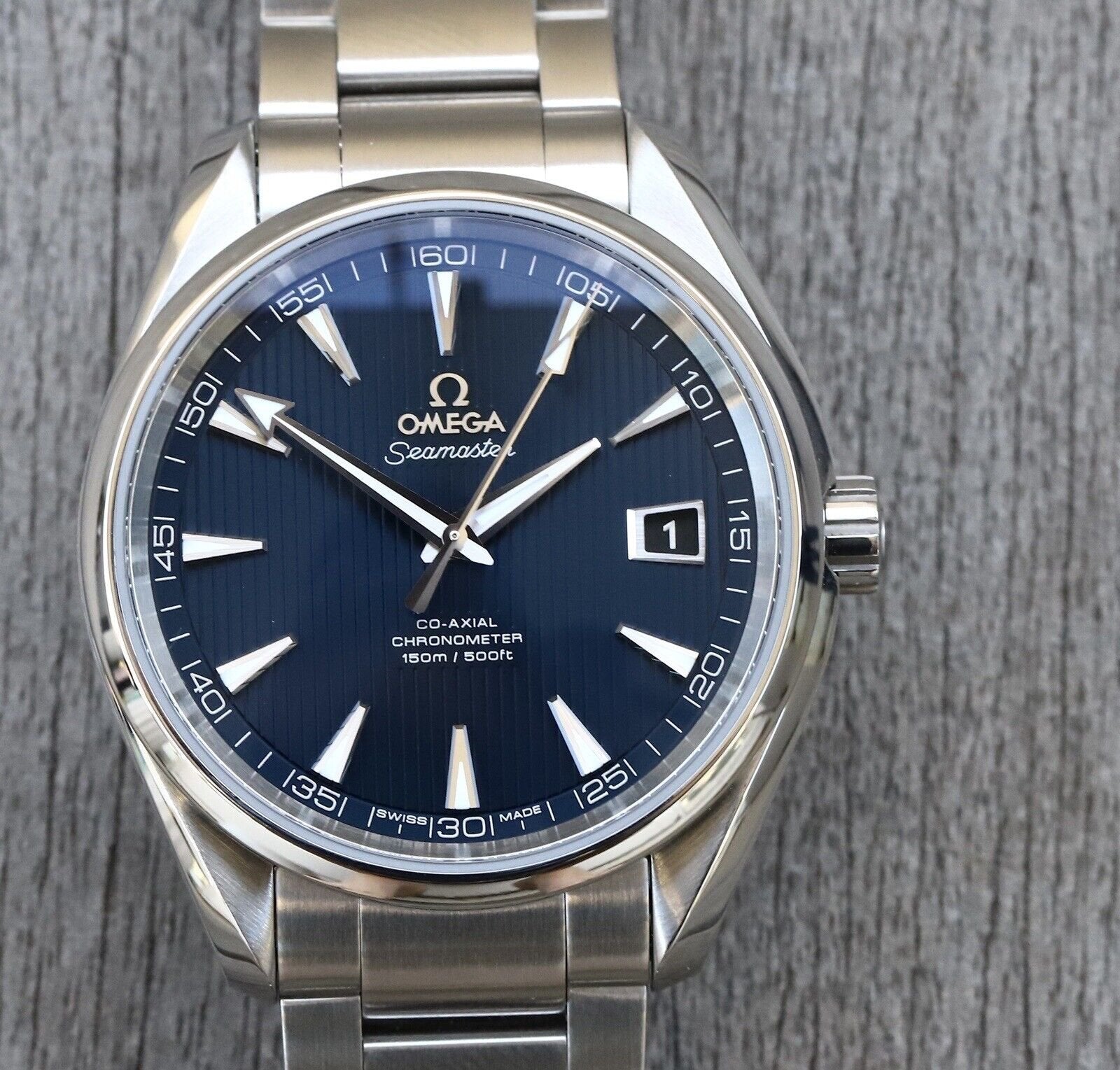 Omega Seamaster Aqua Terra Skyfall Blue Dial 231.10.42.21.03.001 - 2014