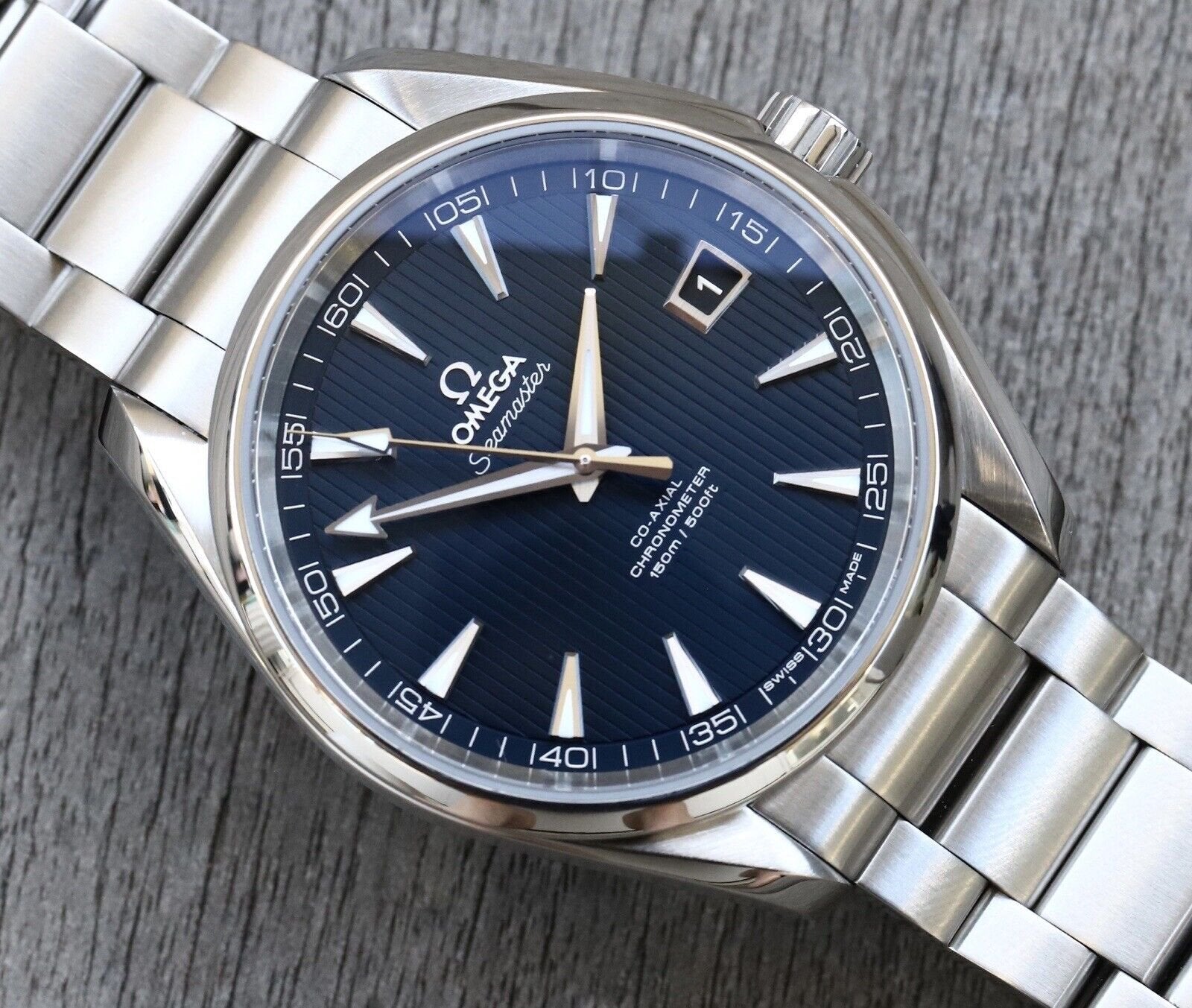 Omega Seamaster Aqua Terra Skyfall Blue Dial 231.10.42.21.03.001 - 2014