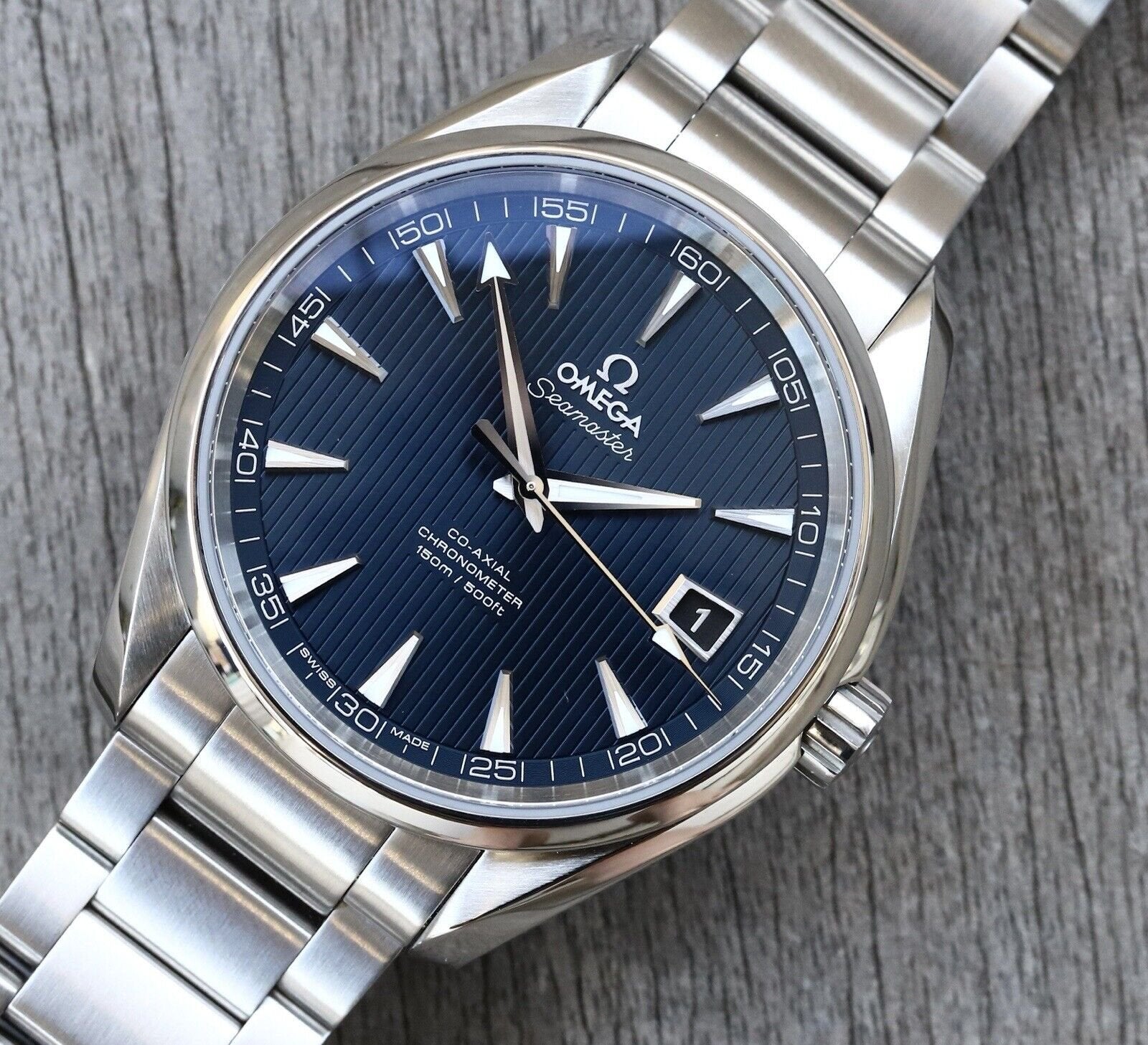 Omega Seamaster Aqua Terra Skyfall Blue Dial 231.10.42.21.03.001 - 2014