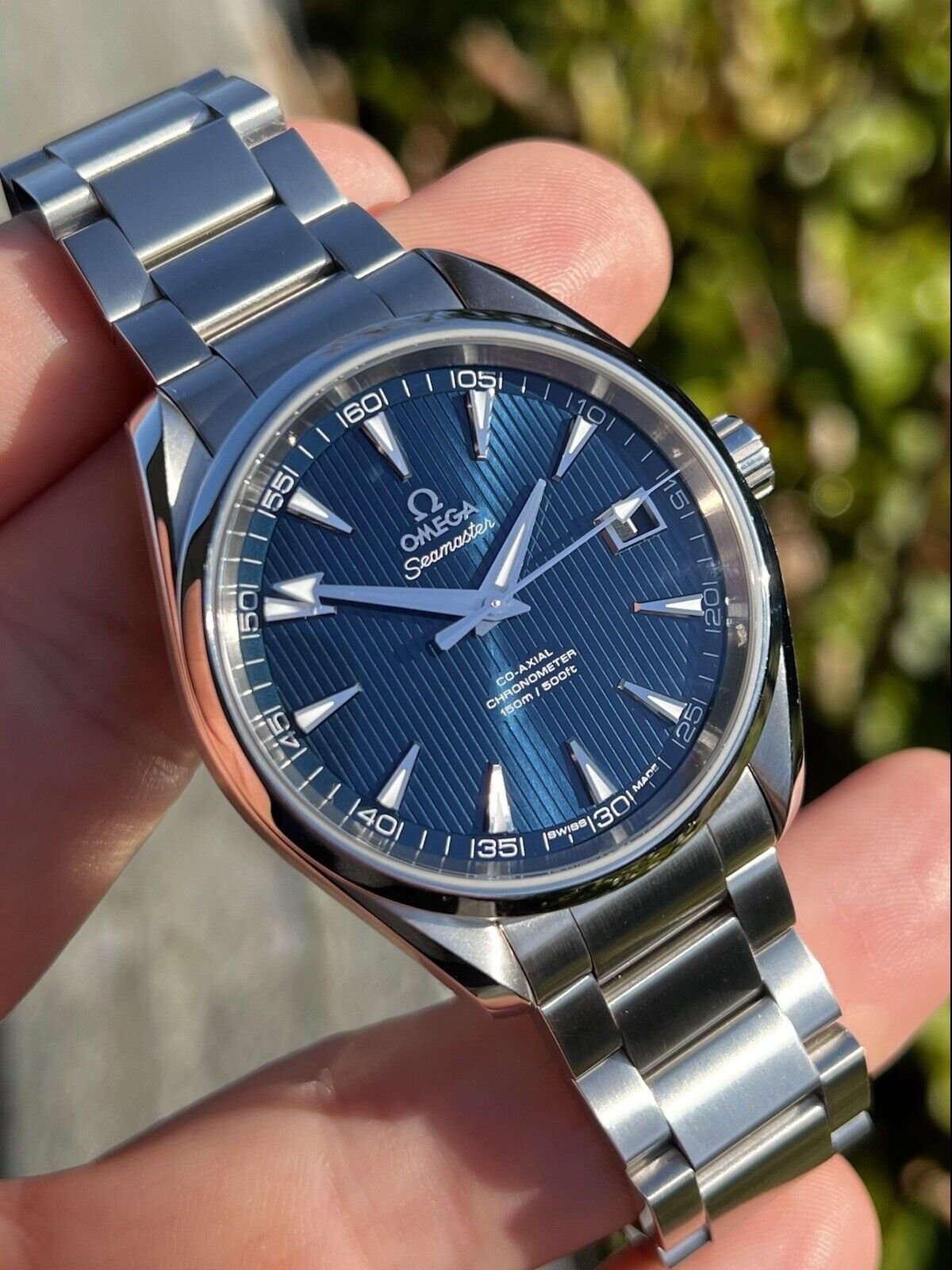 Omega Seamaster Aqua Terra Skyfall Blue Dial 231.10.42.21.03.001 - 2014