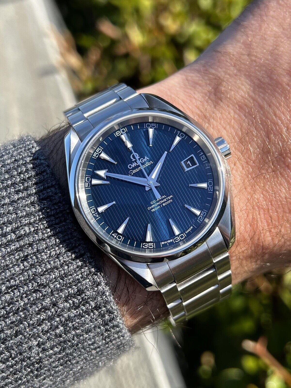 Omega Seamaster Aqua Terra Skyfall Blue Dial 231.10.42.21.03.001 - 2014