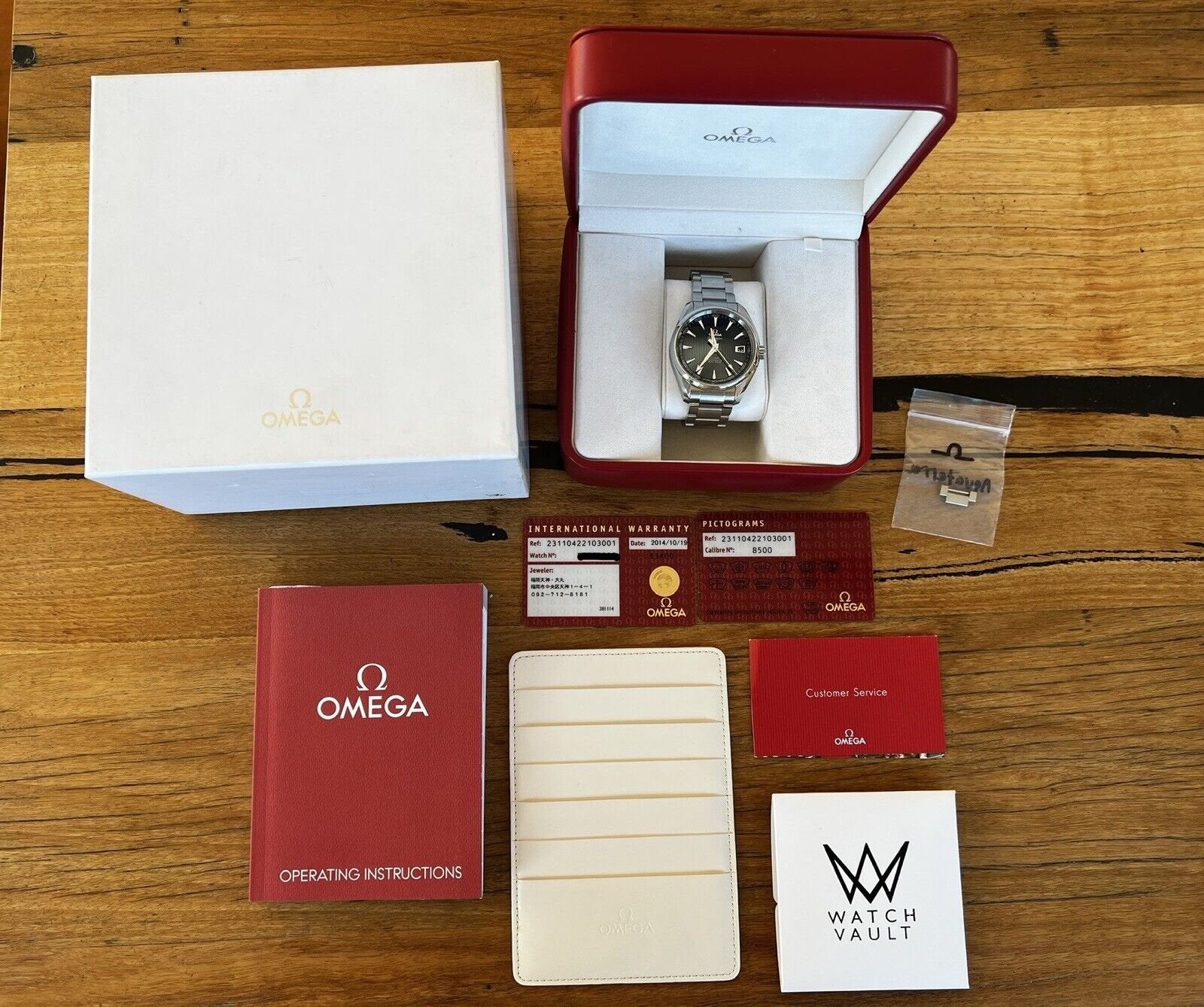 Omega Seamaster Aqua Terra Skyfall Blue Dial 231.10.42.21.03.001 - 2014