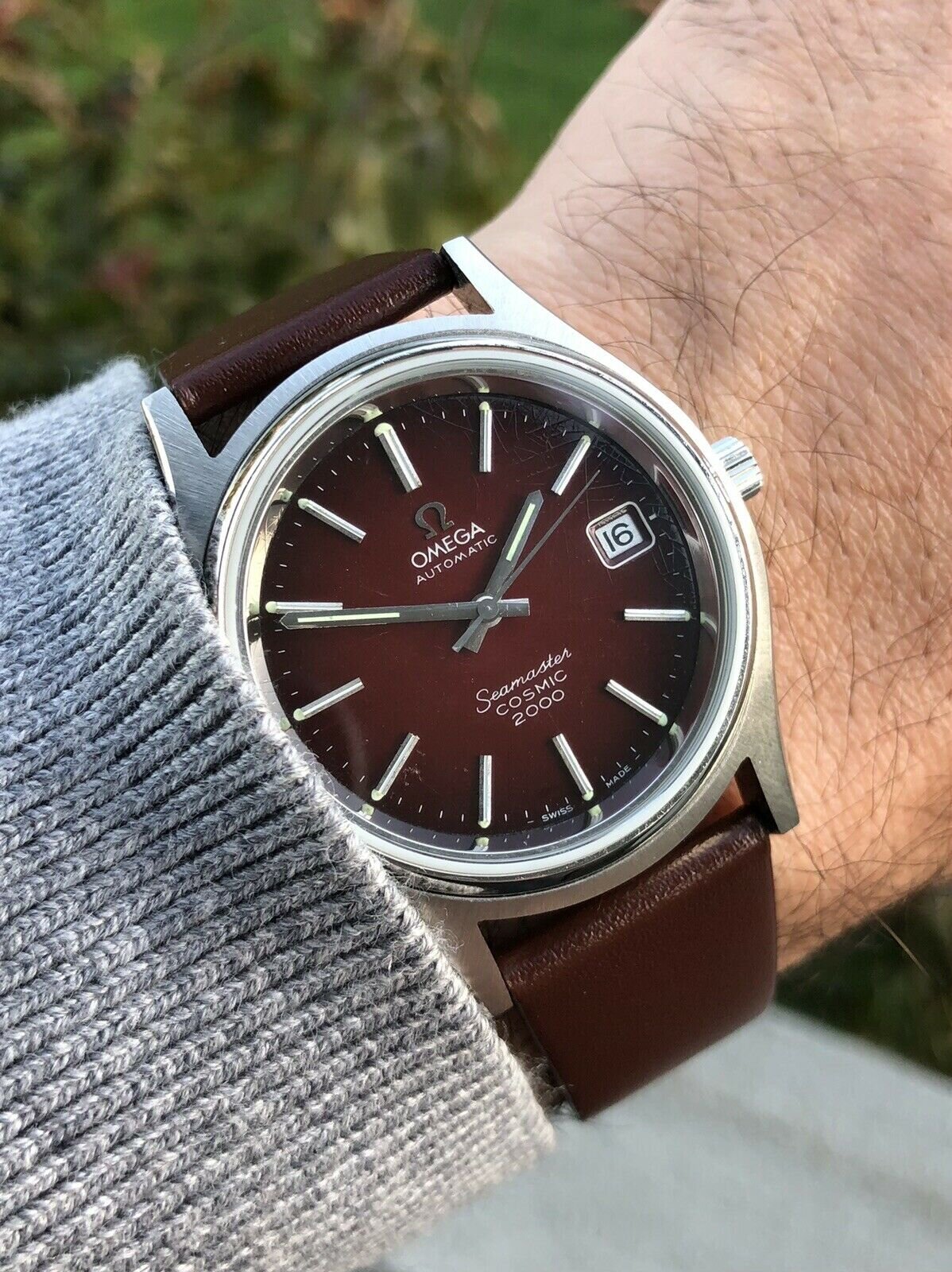 Vintage omega seamaster cosmic 2000 hotsell