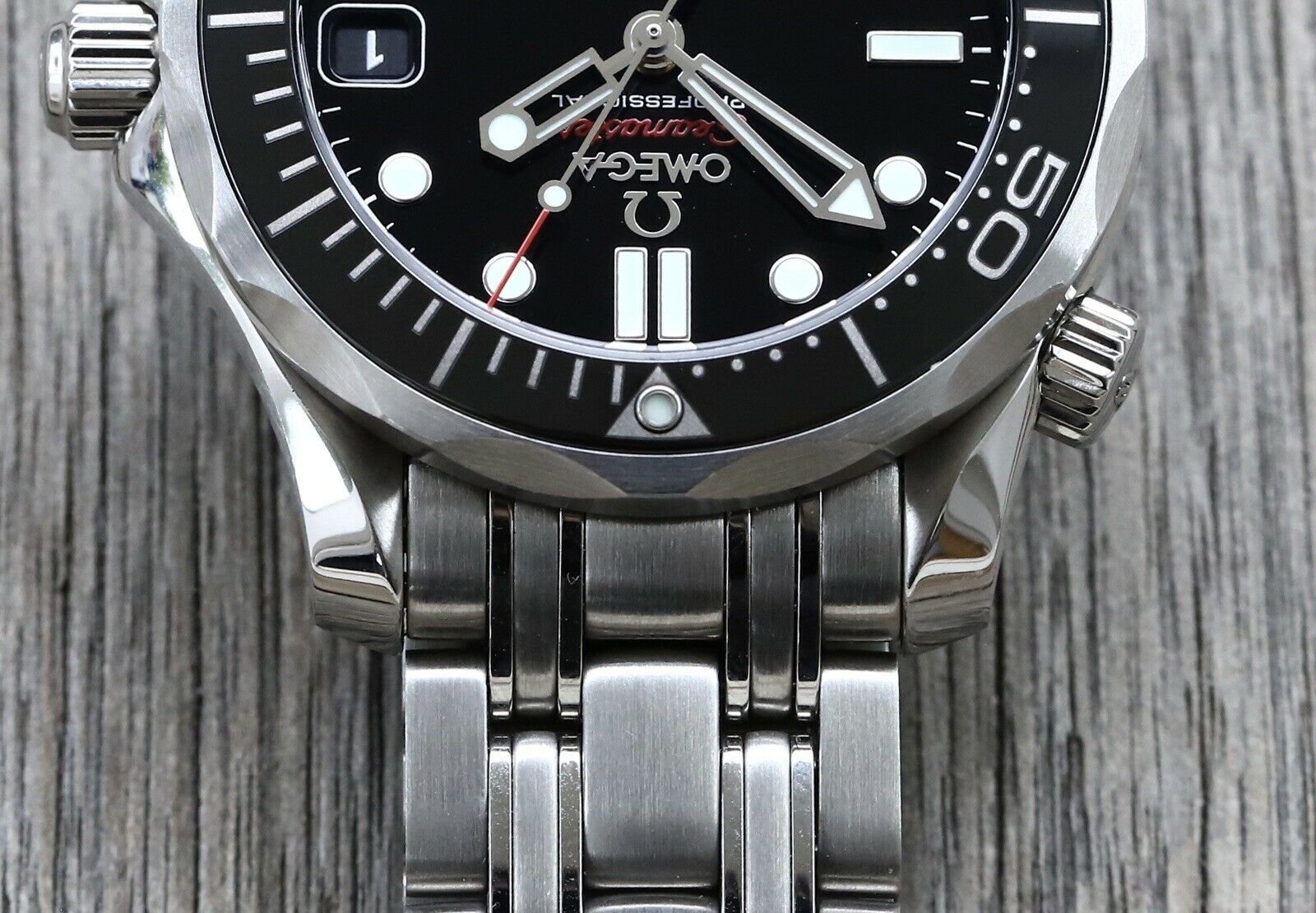 Omega Seamaster Diver 300M Co Axial Black 36.25mm 212.30.36.20