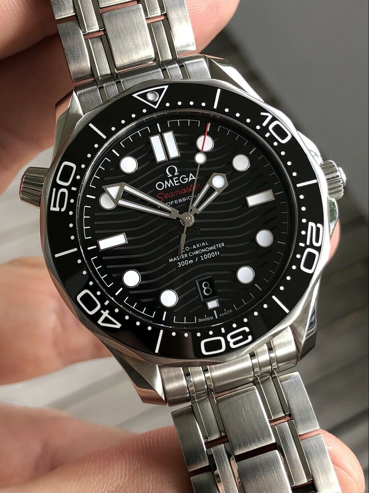 Omega Seamaster Diver 300M Co-Axial Black 42mm 210.30.42.20.01.001 - 2021