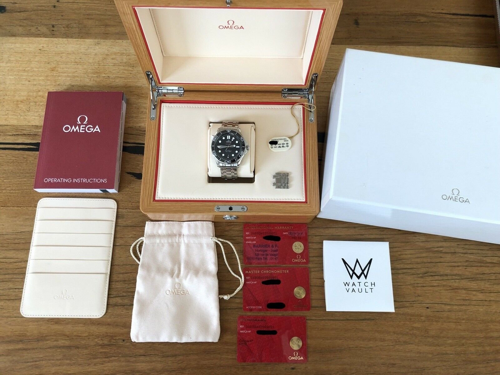 Omega Seamaster Diver 300M Co-Axial Black 42mm 210.30.42.20.01.001 - 2021