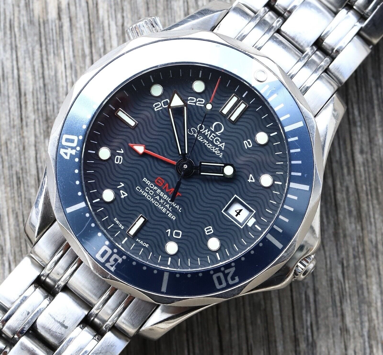Omega Seamaster Diver 300M Co‑Axial GMT 41mm 2535.80 - 1995
