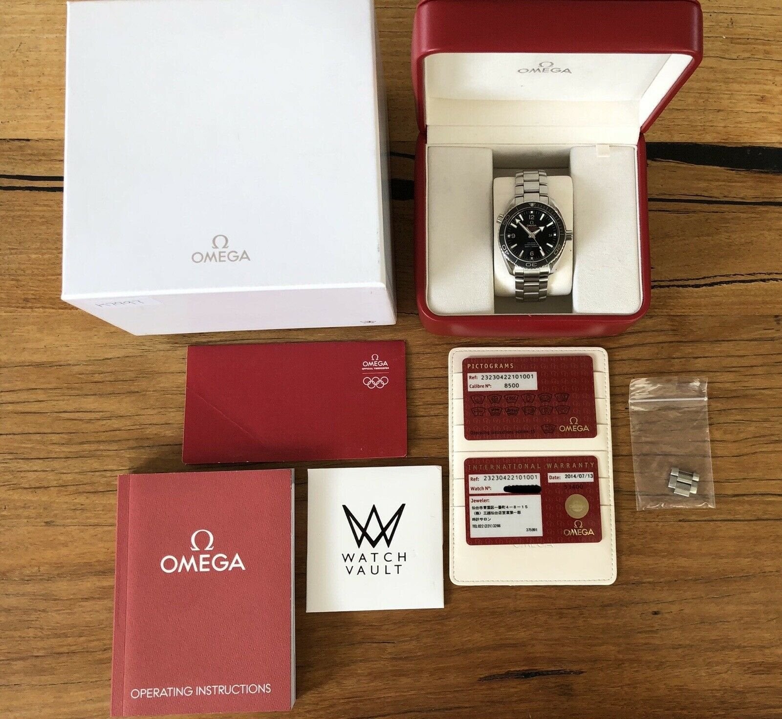 Omega Seamaster Planet Ocean 8500 42mm 232.30.42.21.01.001 2014 Watch Vault Australia