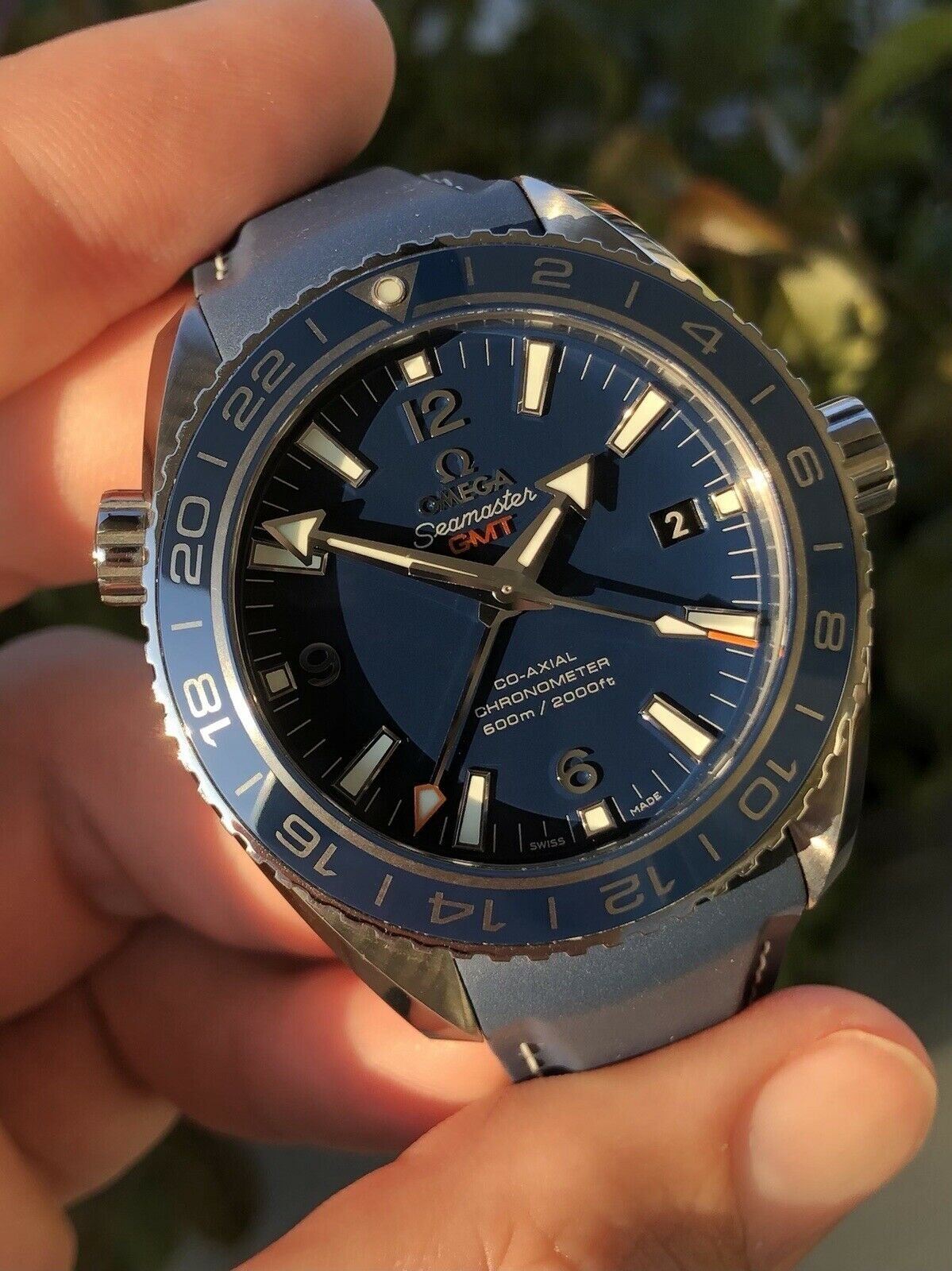Omega Seamaster Planet Ocean 8500 600m 43.5mm Titanium GMT 232.92.44.22.03.001
