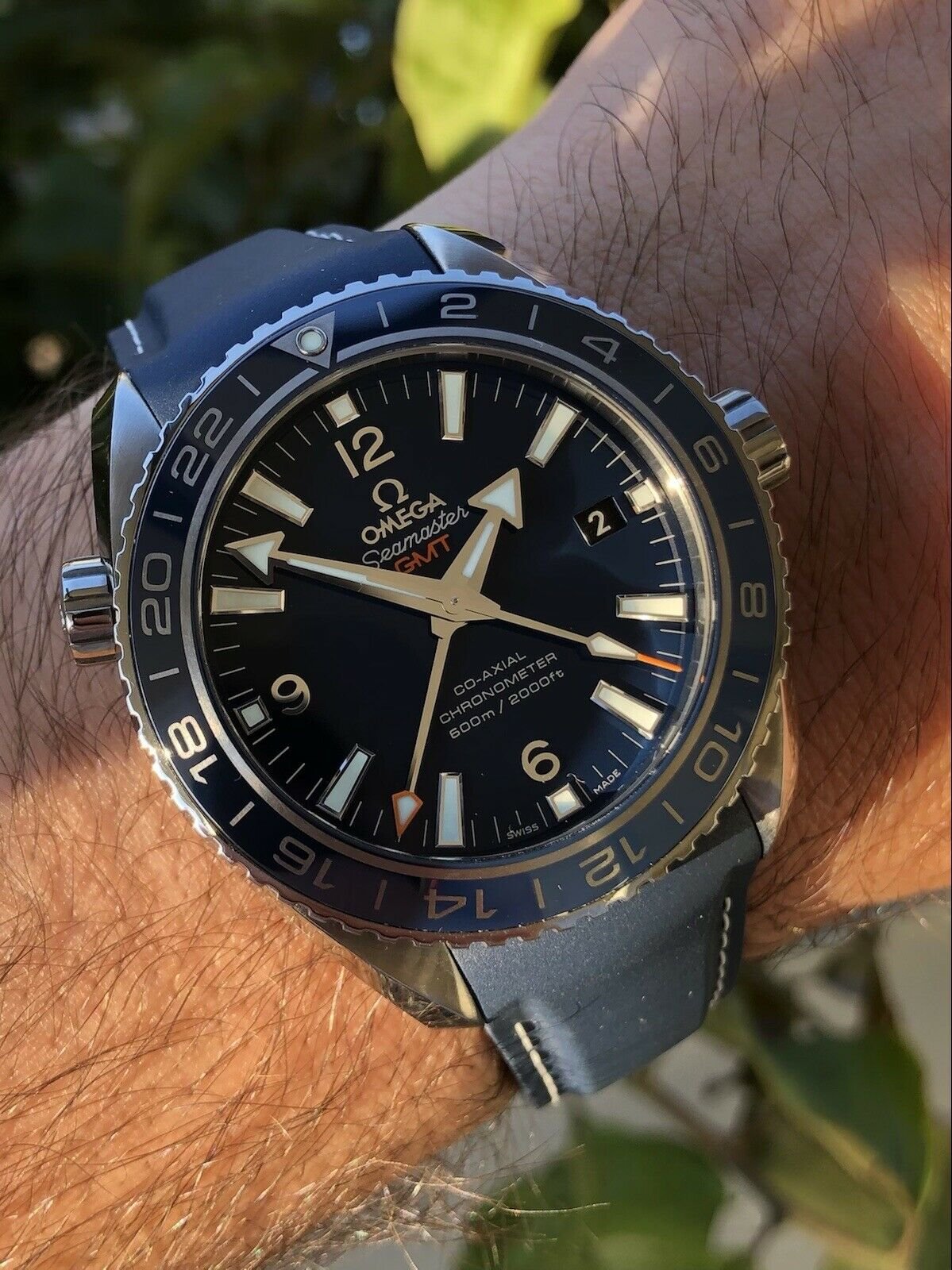 Omega Seamaster Planet Ocean 8500 600m 43.5mm Titanium GMT 232.92.44.22.03.001
