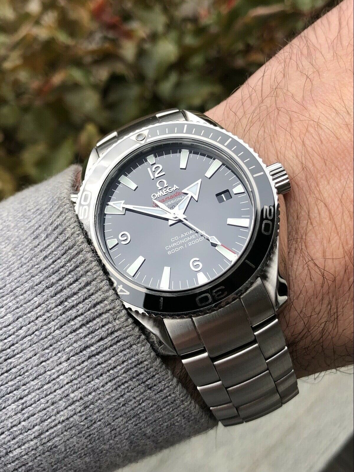 Omega Seamaster Planet Ocean Co-axial 42mm Liquid Metal 222.30.42.20.01.001