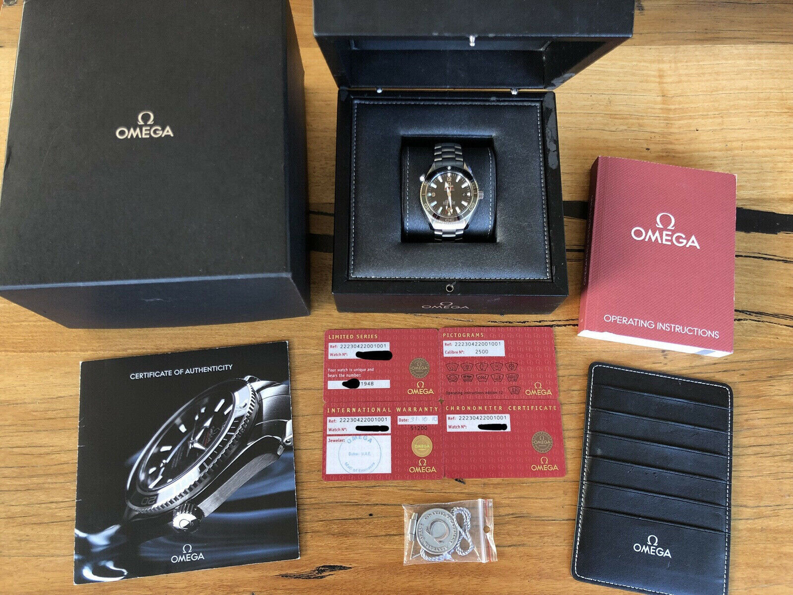 Omega Seamaster Planet Ocean Co-axial 42mm Liquid Metal 222.30.42.20.01.001