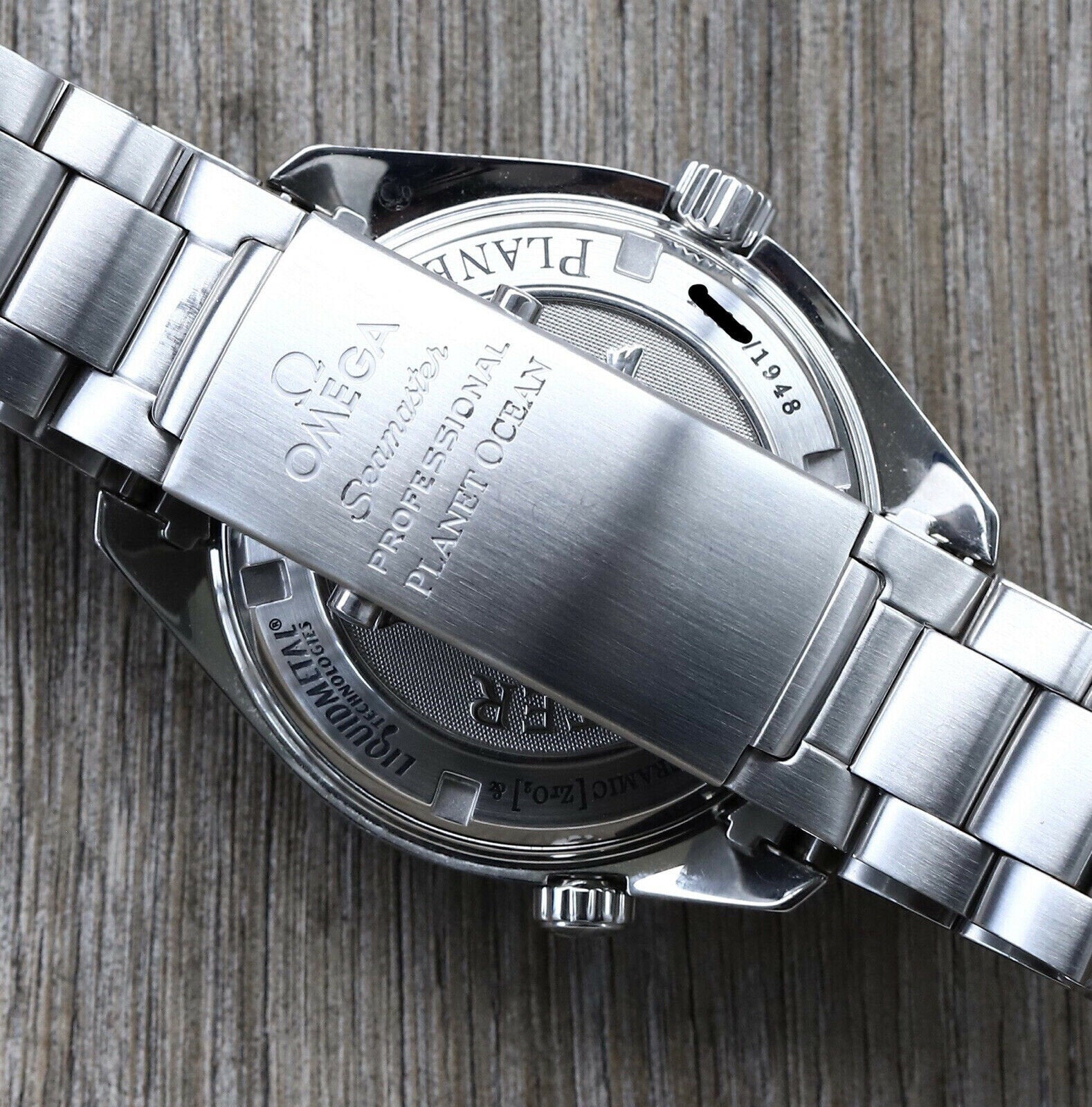 Omega Seamaster Planet Ocean Co-axial 42mm Liquid Metal 222.30.42.20.01.001