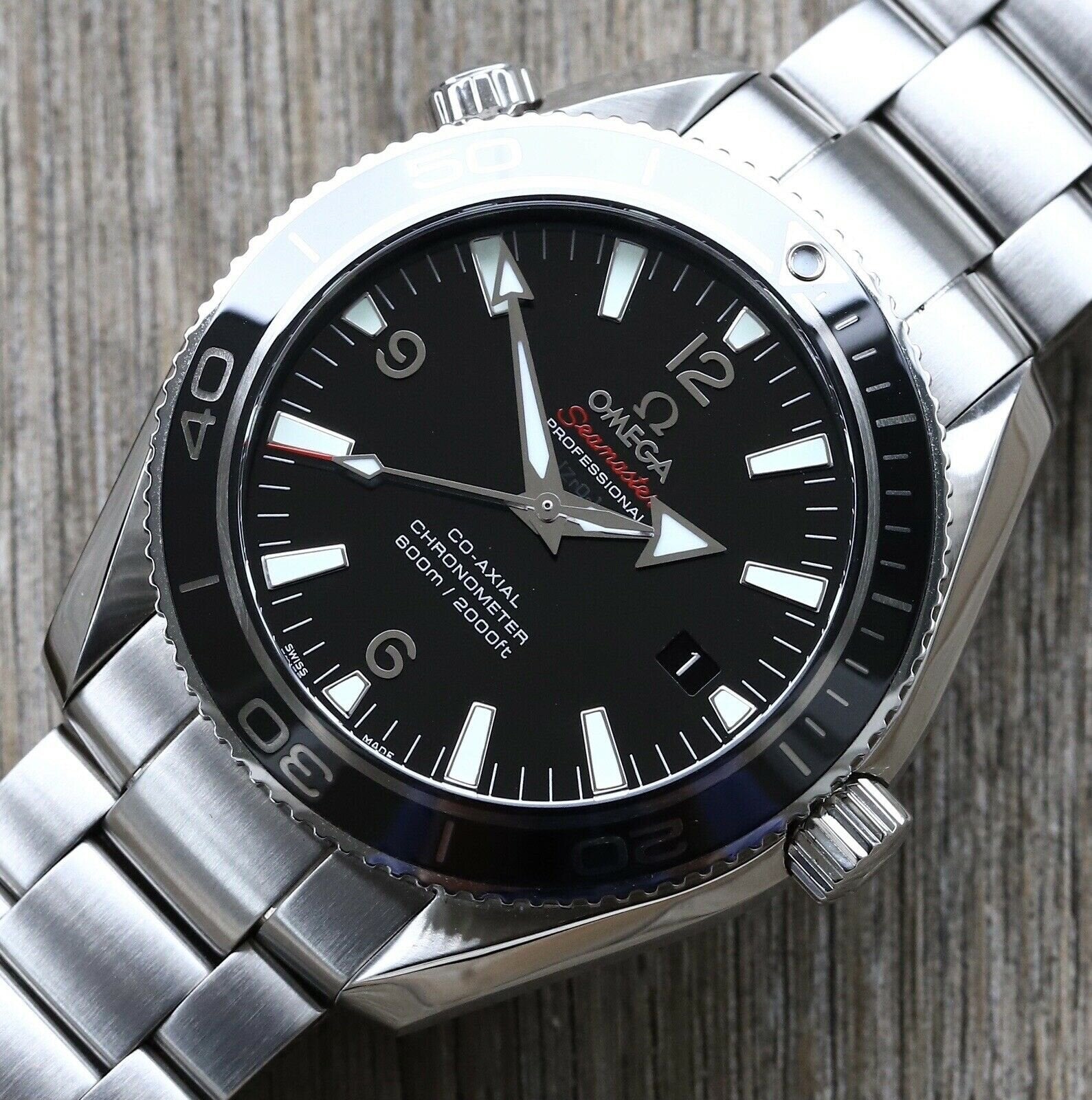 Omega Seamaster Planet Ocean Co-axial 42mm Liquid Metal 222.30.42.20.01.001