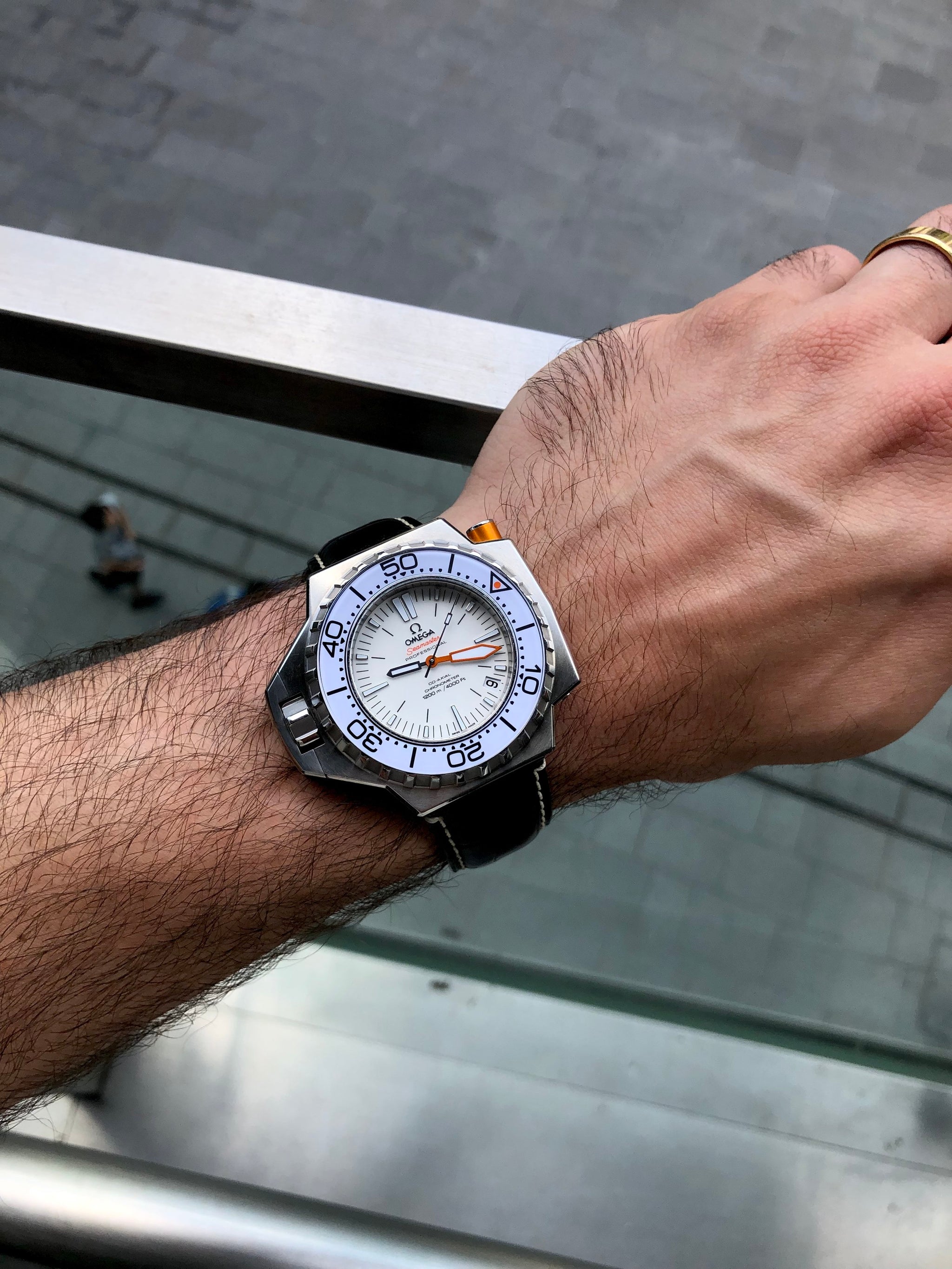 Omega ploprof on wrist best sale
