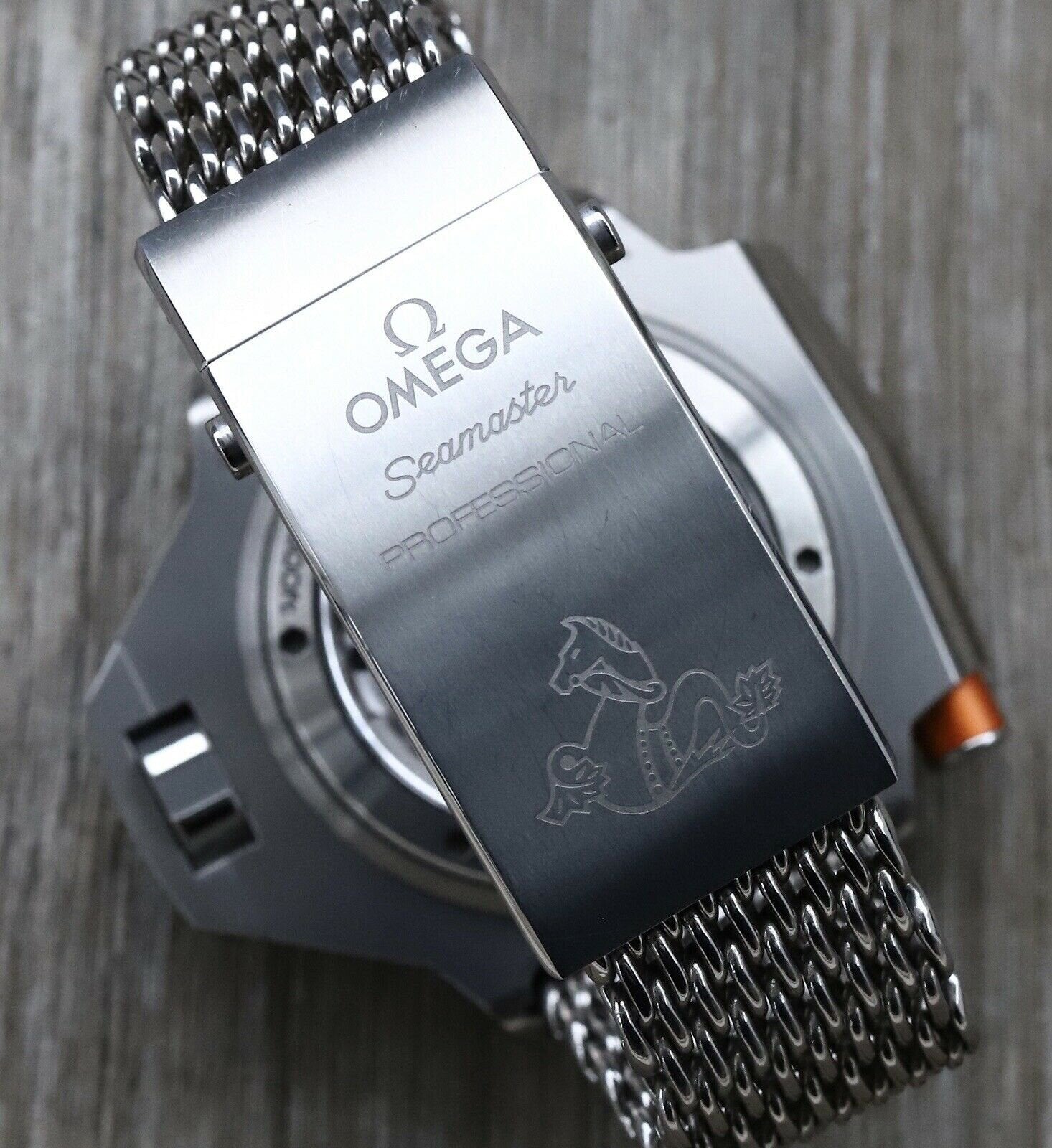 Omega Seamaster Ploprof 1200m Co Axial Chronometer Titanium 227.90