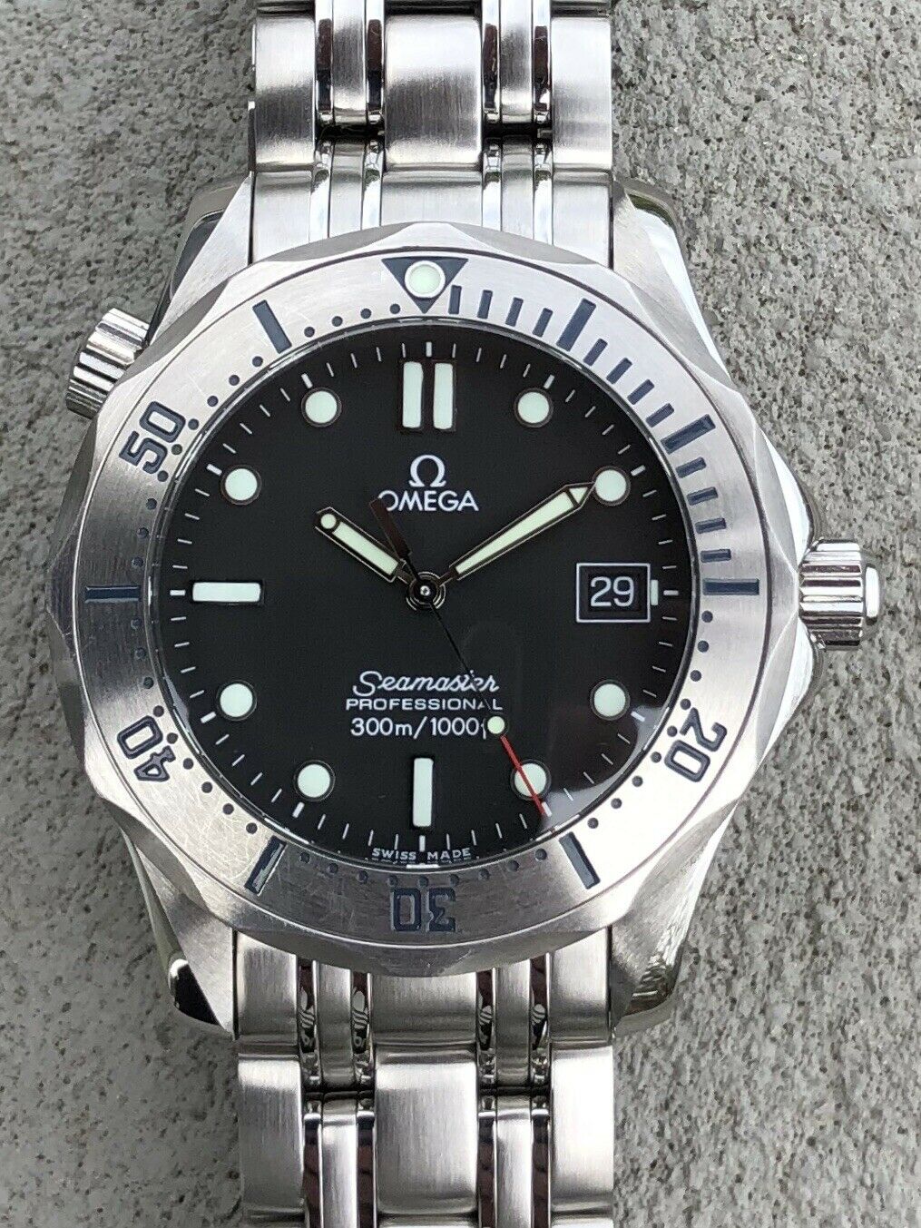 Omega Seamaster Pro Diver 300M 2260.50 'No wave' 36mm Quartz - 2006