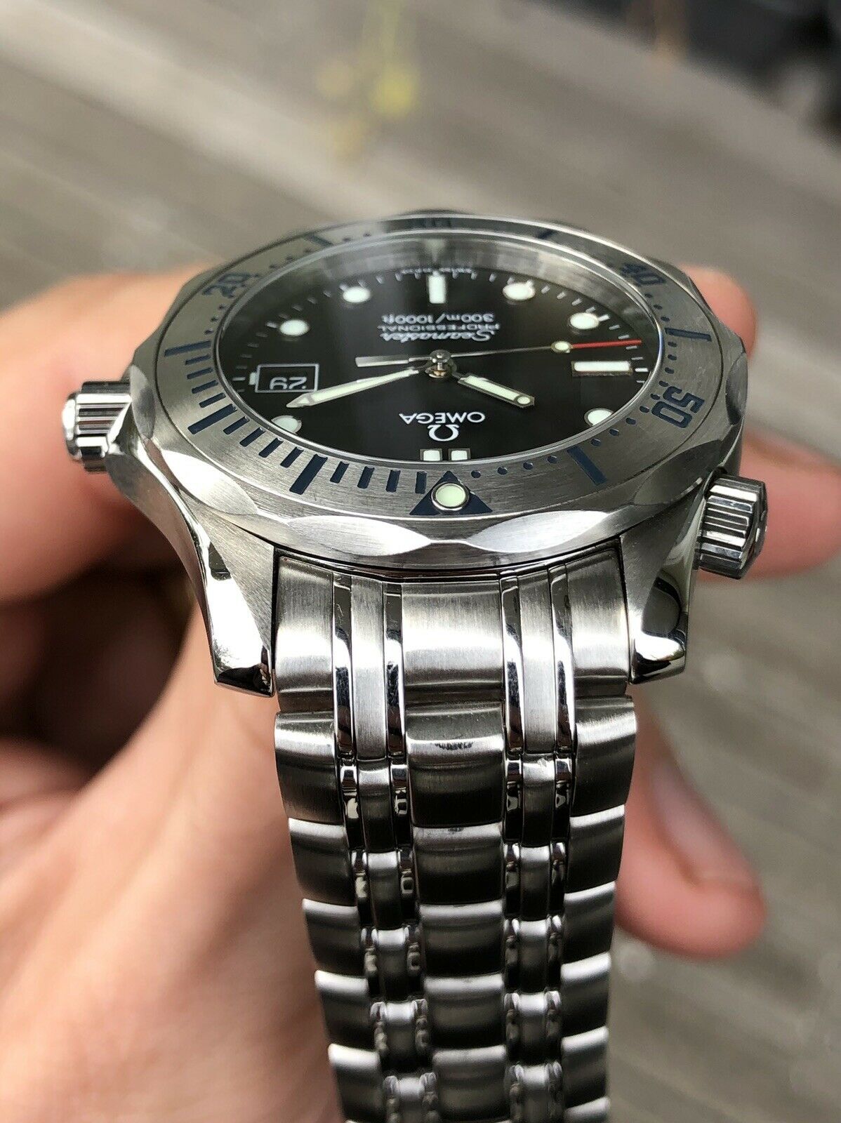 Omega Seamaster Pro Diver 300M 2260.50 'No wave' 36mm Quartz - 2006