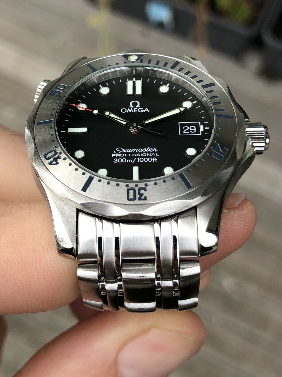 Omega Seamaster Pro Diver 300M 2260.50 'No wave' 36mm Quartz - 2006