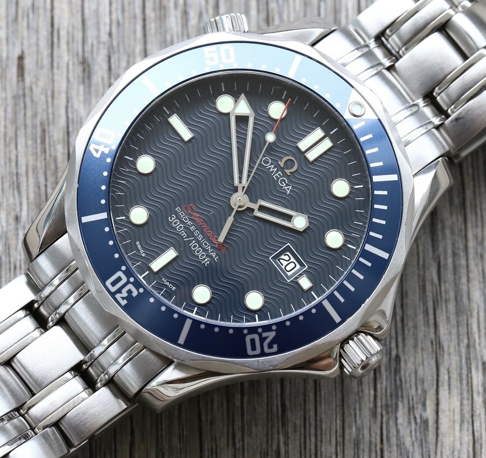 Omega Seamaster Professional 300M 2221.80 Quartz 41mm 2012
