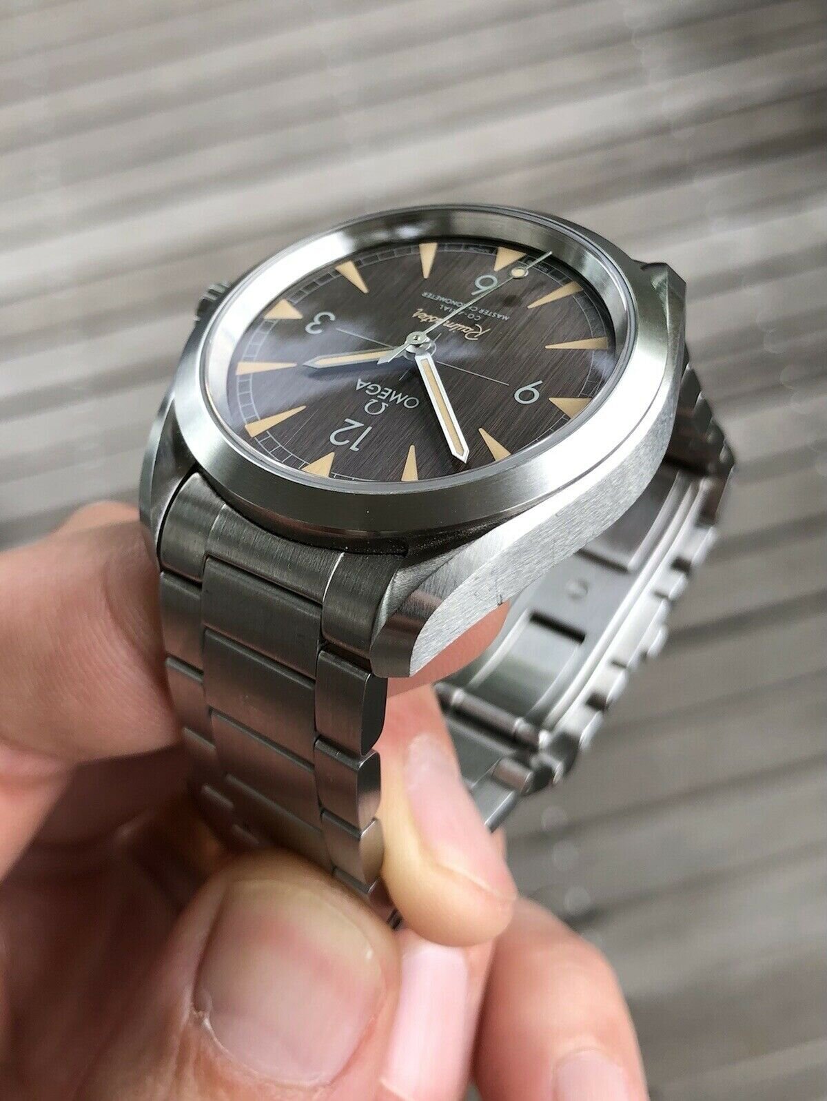 Omega railmaster sale 41mm