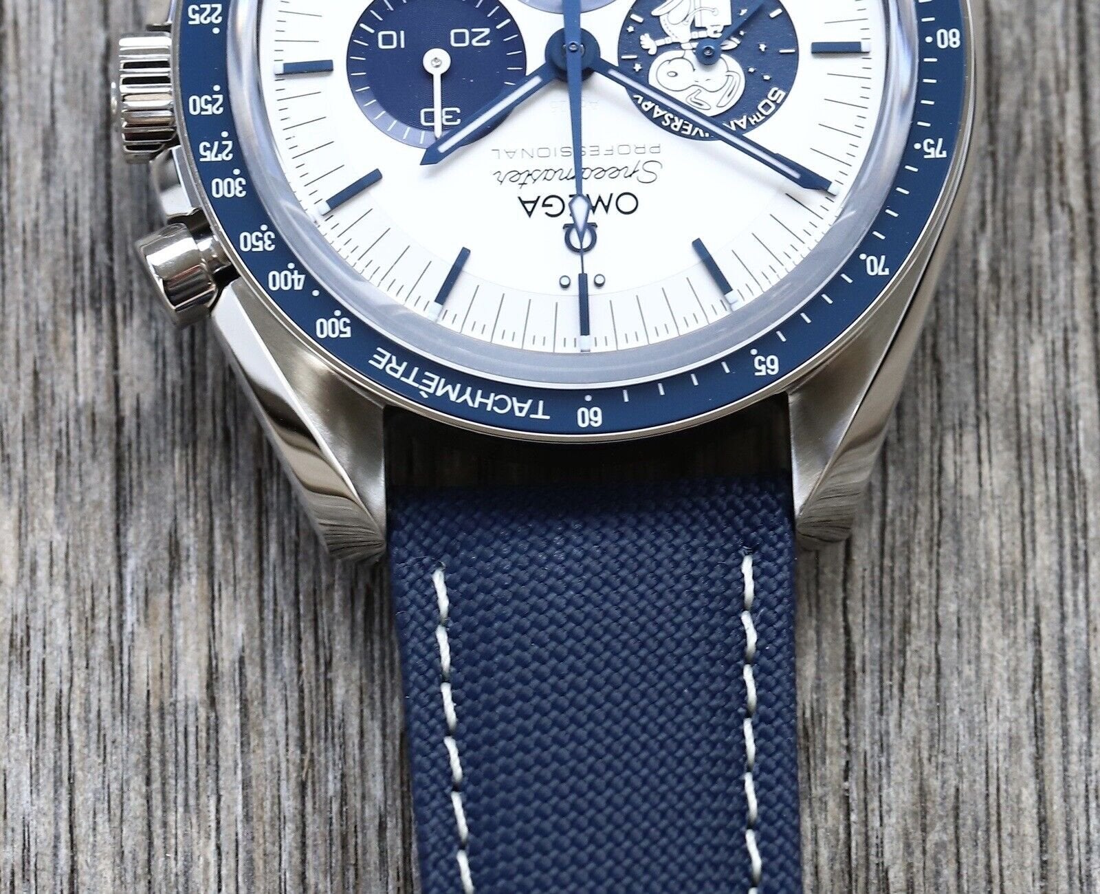 Omega Speedmaster 'Silver Snoopy Award' 50th Anniversary 310.32.42.50.02.001 - New