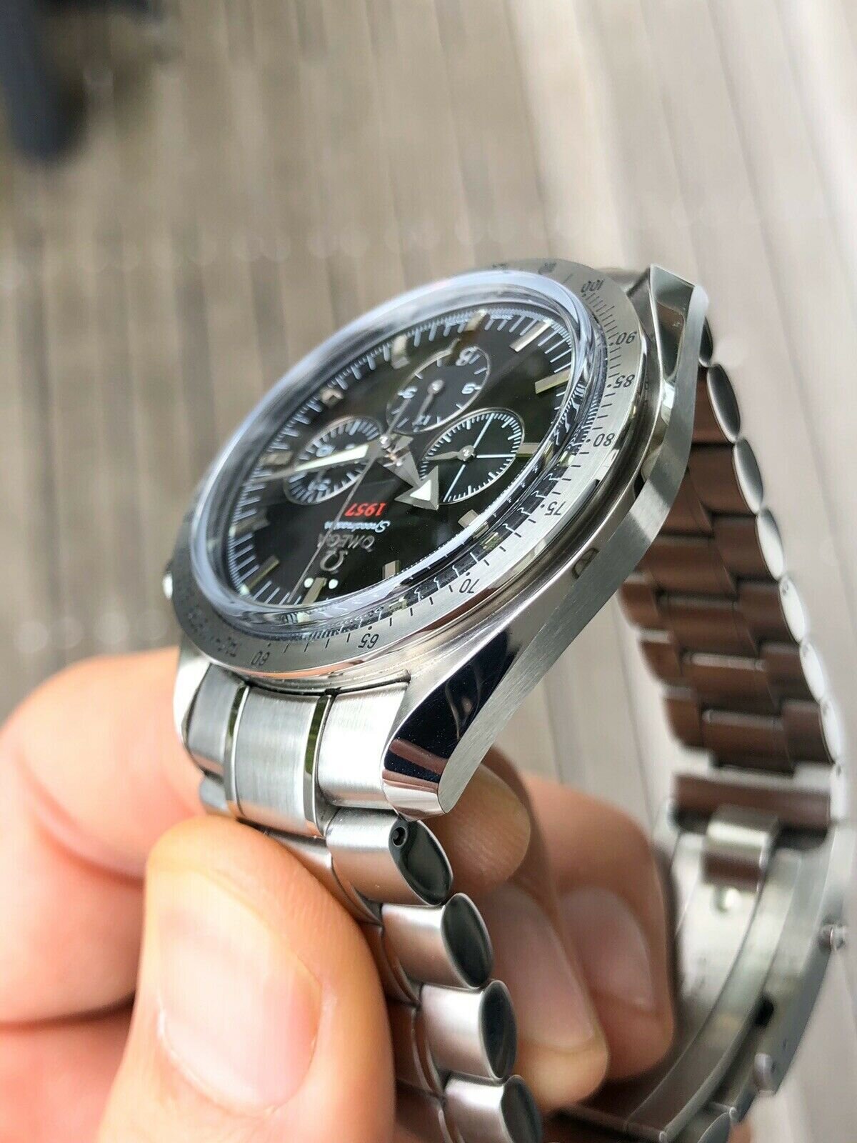 Omega speedmaster broad arrow sale 1957