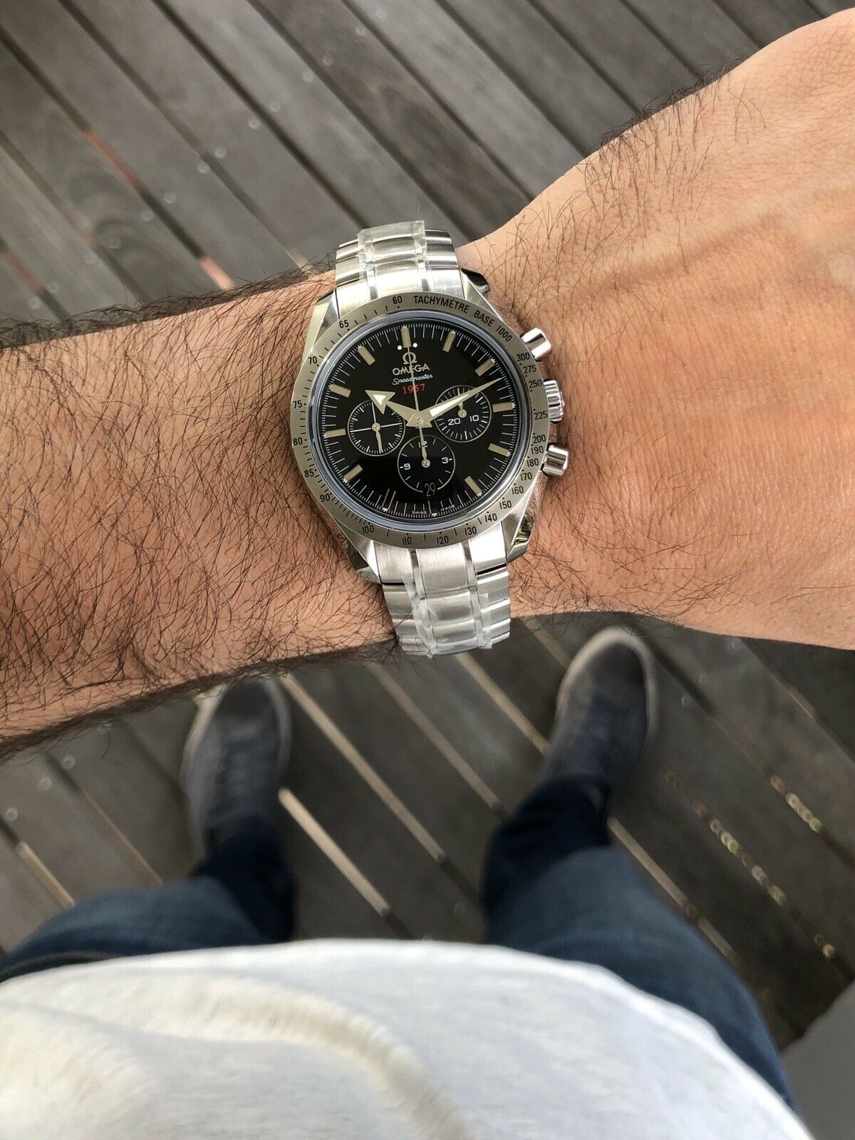 Omega Speedmaster Broad Arrow 1957 Co-Axial 321.10.42.50.01.001.