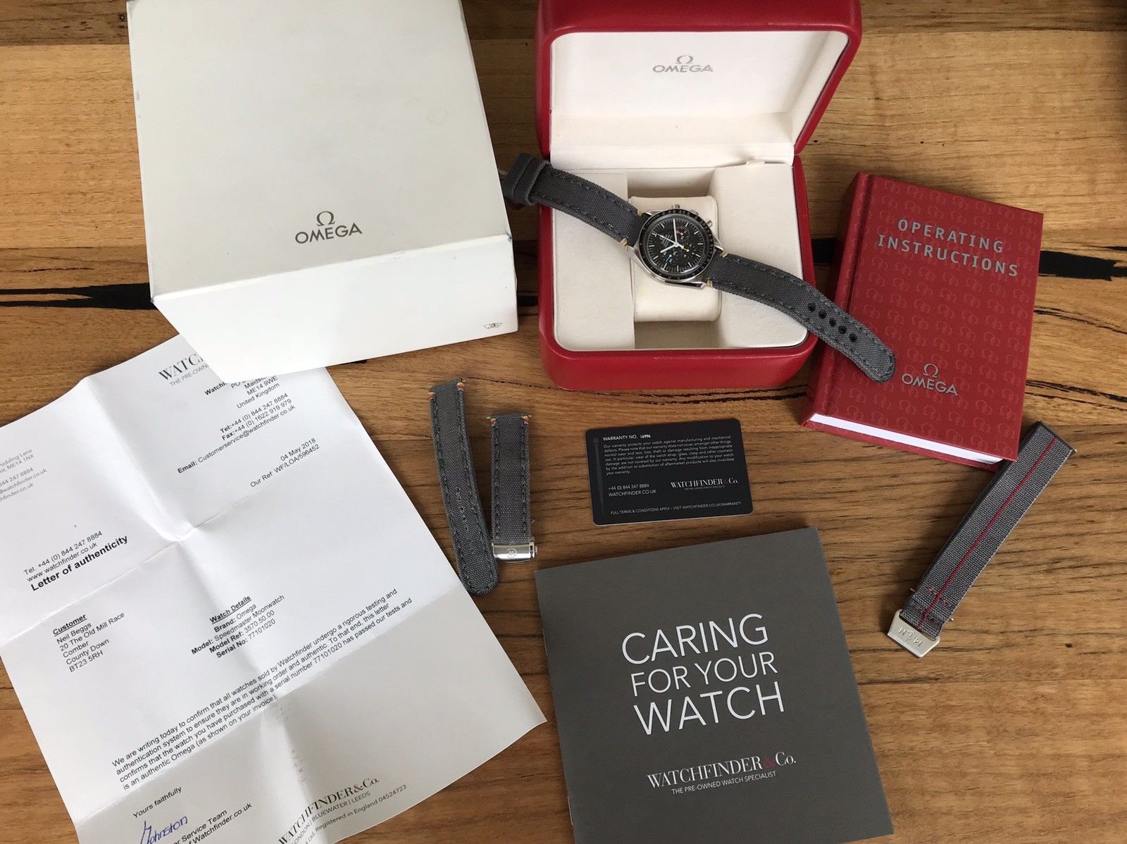 Watchfinder new arrivals omega speedmaster
