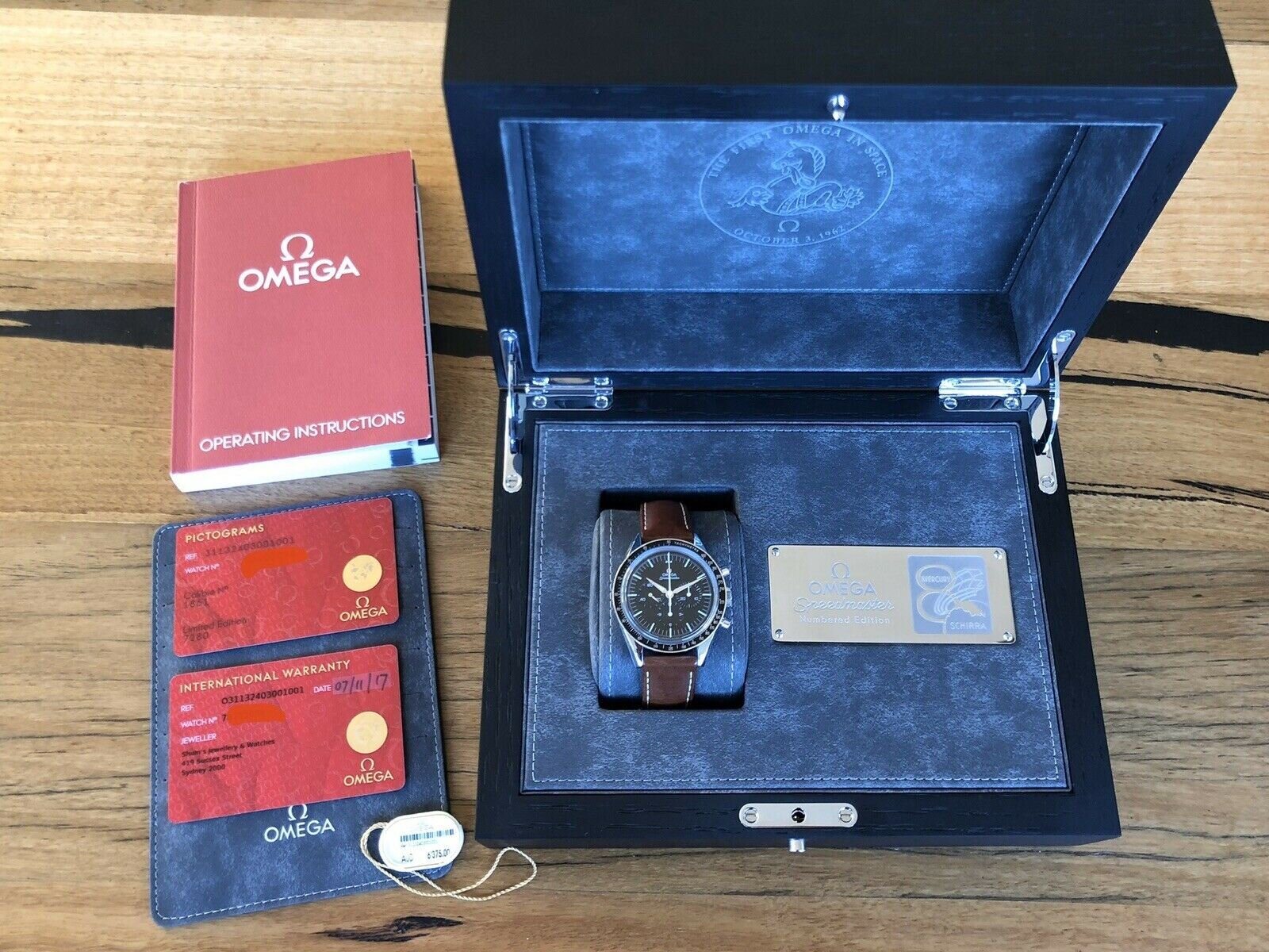 Omega Speedmaster First Omega In Space (FOIS) 311.32.40.30.01.001