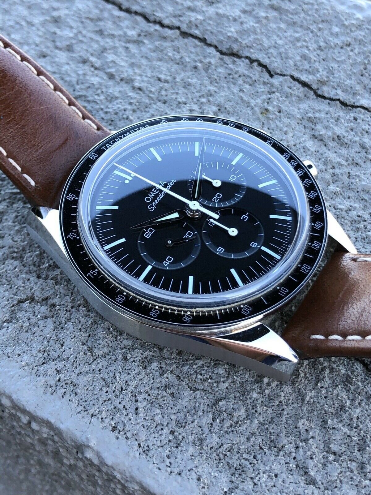 First omega in space steel bracelet 2025