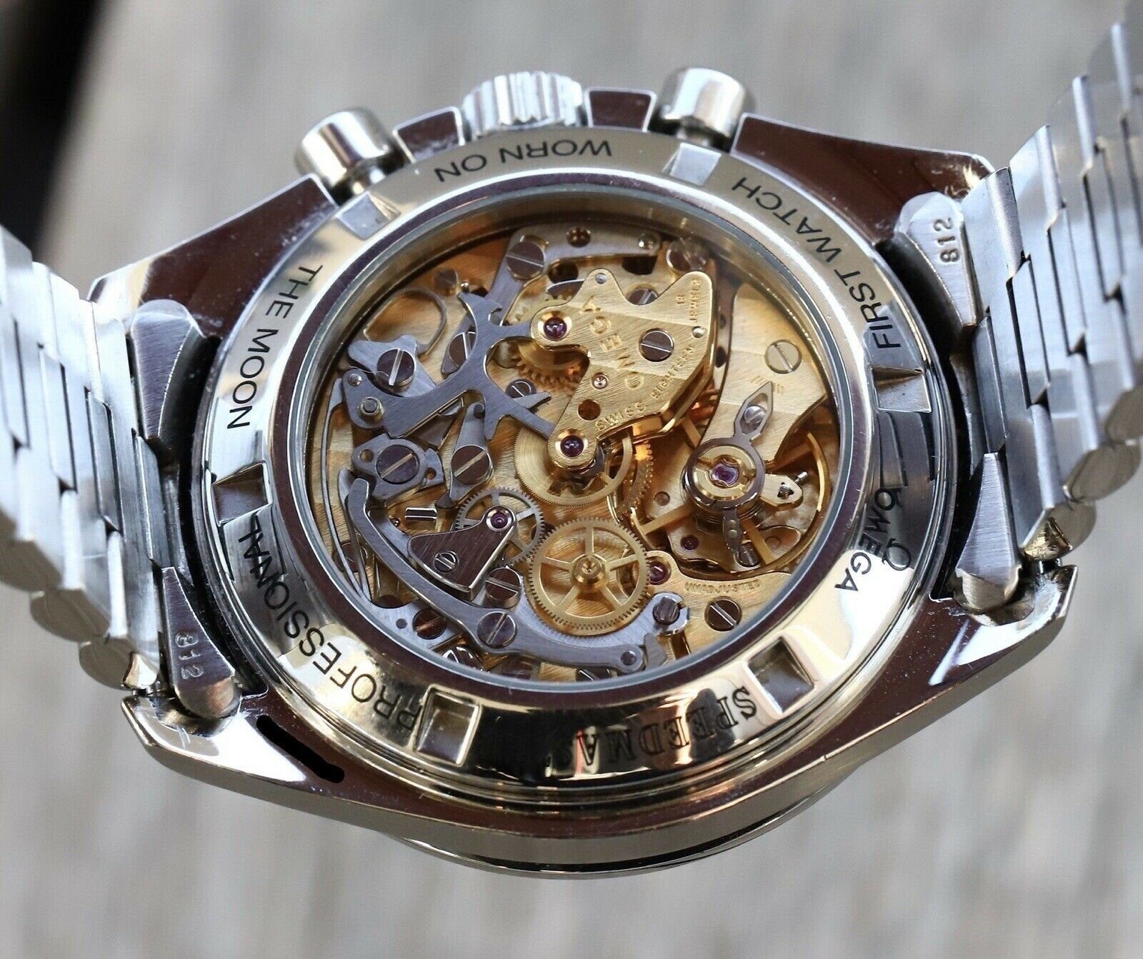 Omega Speedmaster Moonwatch 3592.50 Hesalite Sandwich 1997 Watch Vault Australia