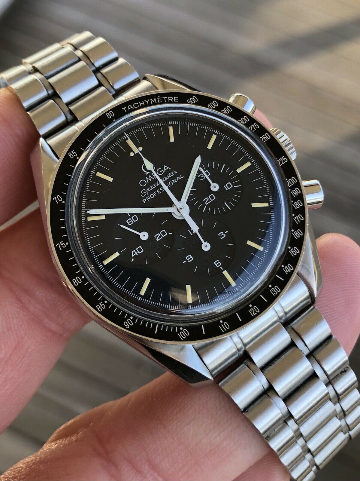 Omega Speedmaster Moonwatch 3592.50 Hesalite Sandwich 1997