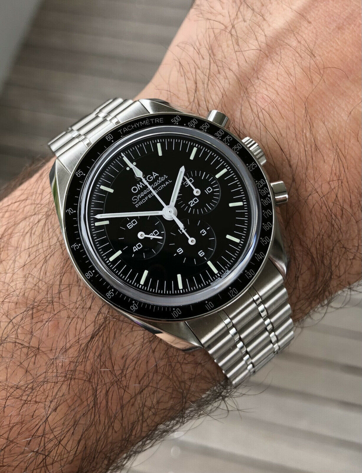 Omega Speedmaster Moonwatch Sapphire Sandwich Co-Axial 310.30.42.50.01.002