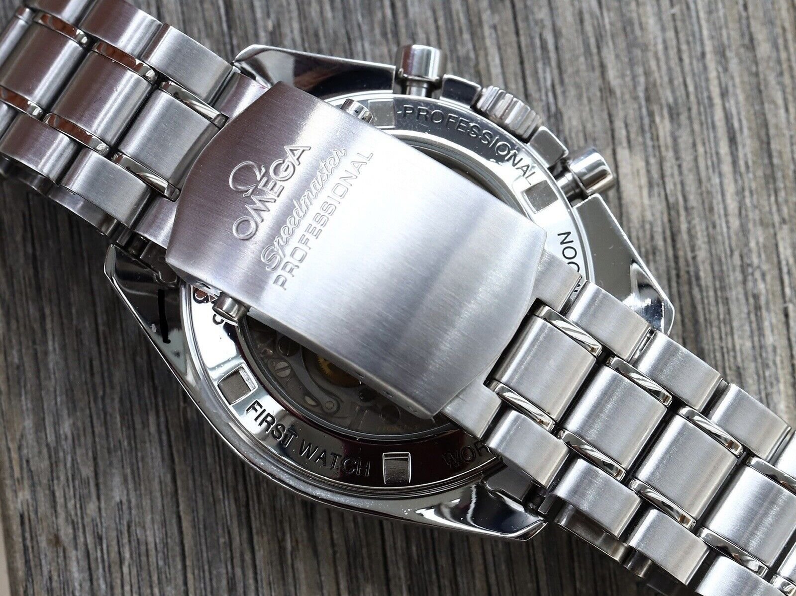 Omega Speedmaster Professional Moonwatch Hesalite Sandwich 3572.50 Watch Vault Australia