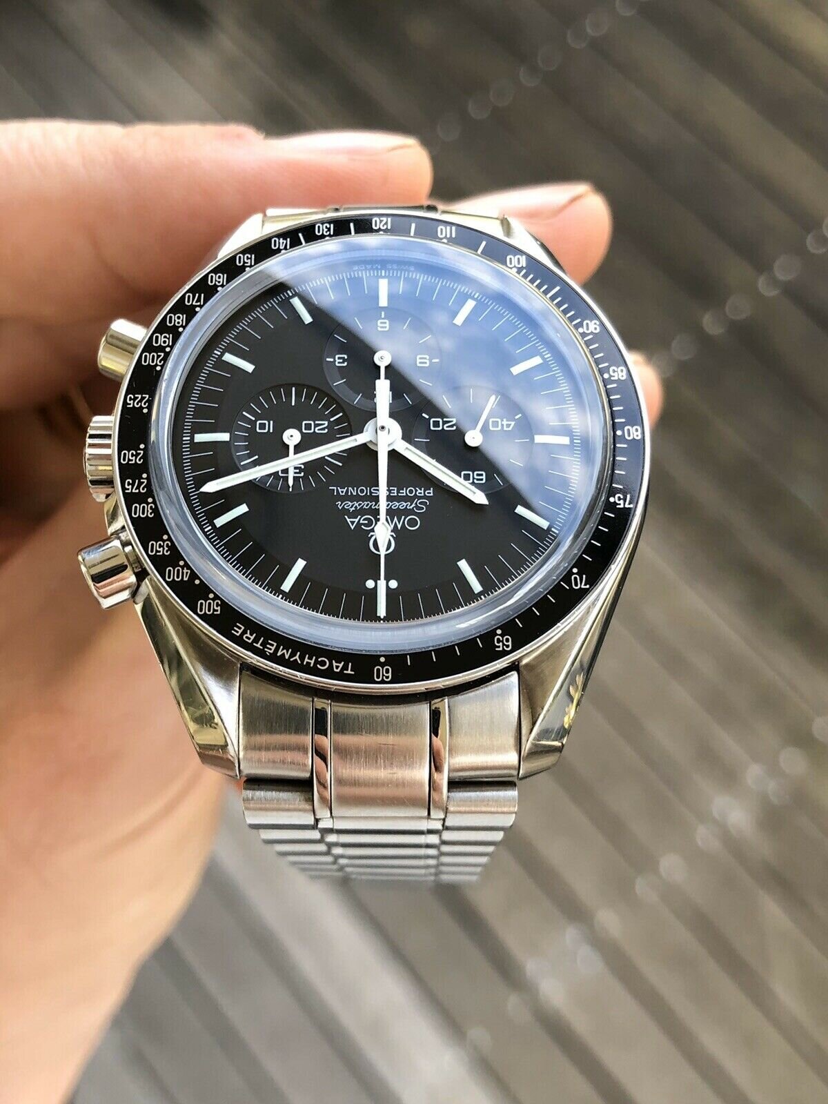Omega Speedmaster Professional Moonwatch Sapphire Sandwich