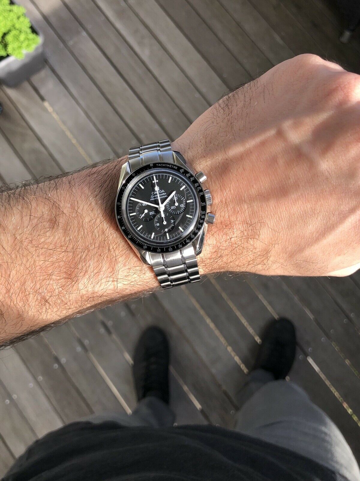 Omega Speedmaster Professional Moonwatch 3572.50 Hesalite Sandwich Watch Vault Australia