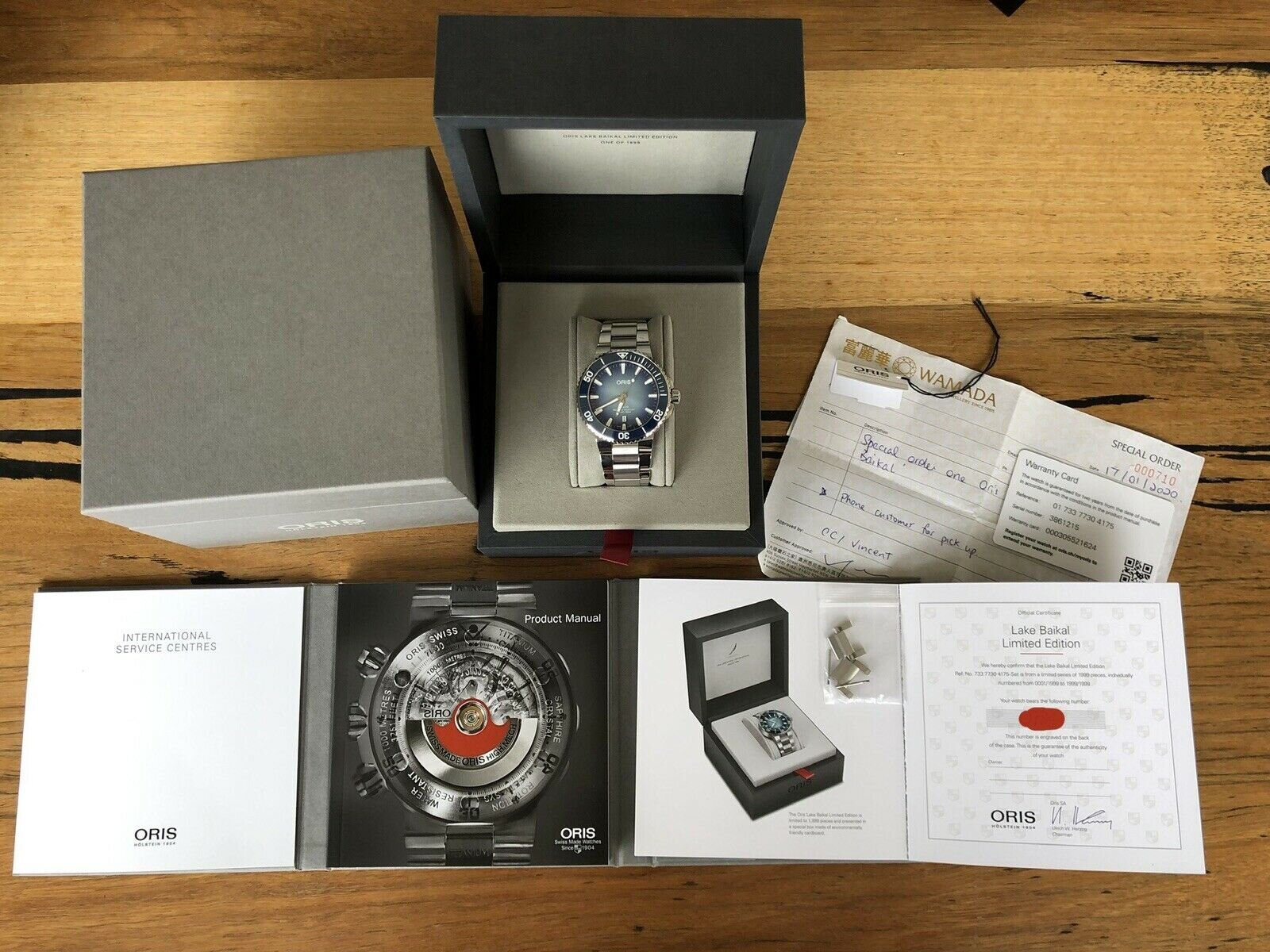 Oris Aquis Date Lake Baikal LE 01 733 7730 4175 - 2020